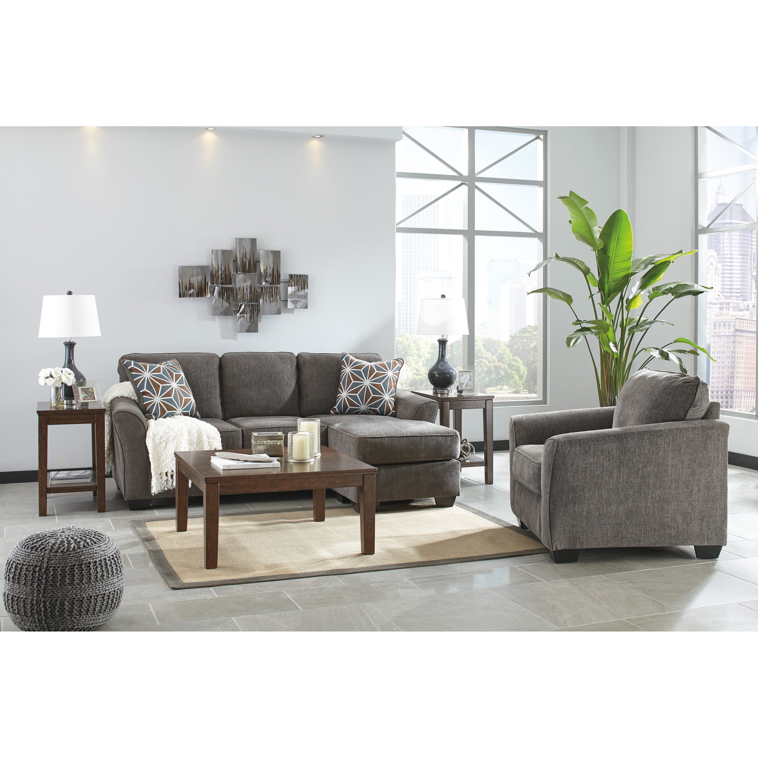 Benchcraft Brise 8410218 Casual Contemporary Sofa Chaise Wayside