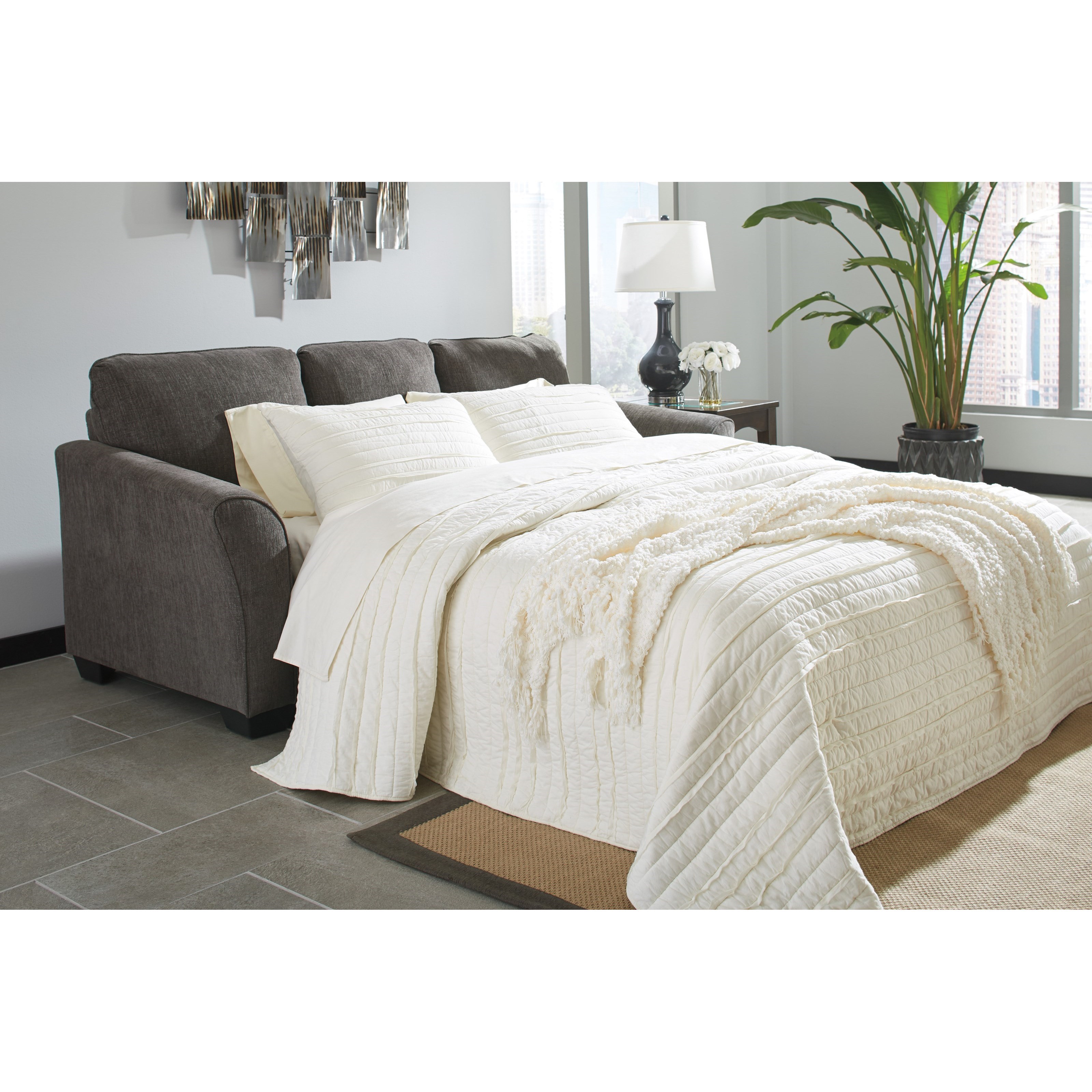 Benchcraft brise queen store sofa chaise sleeper