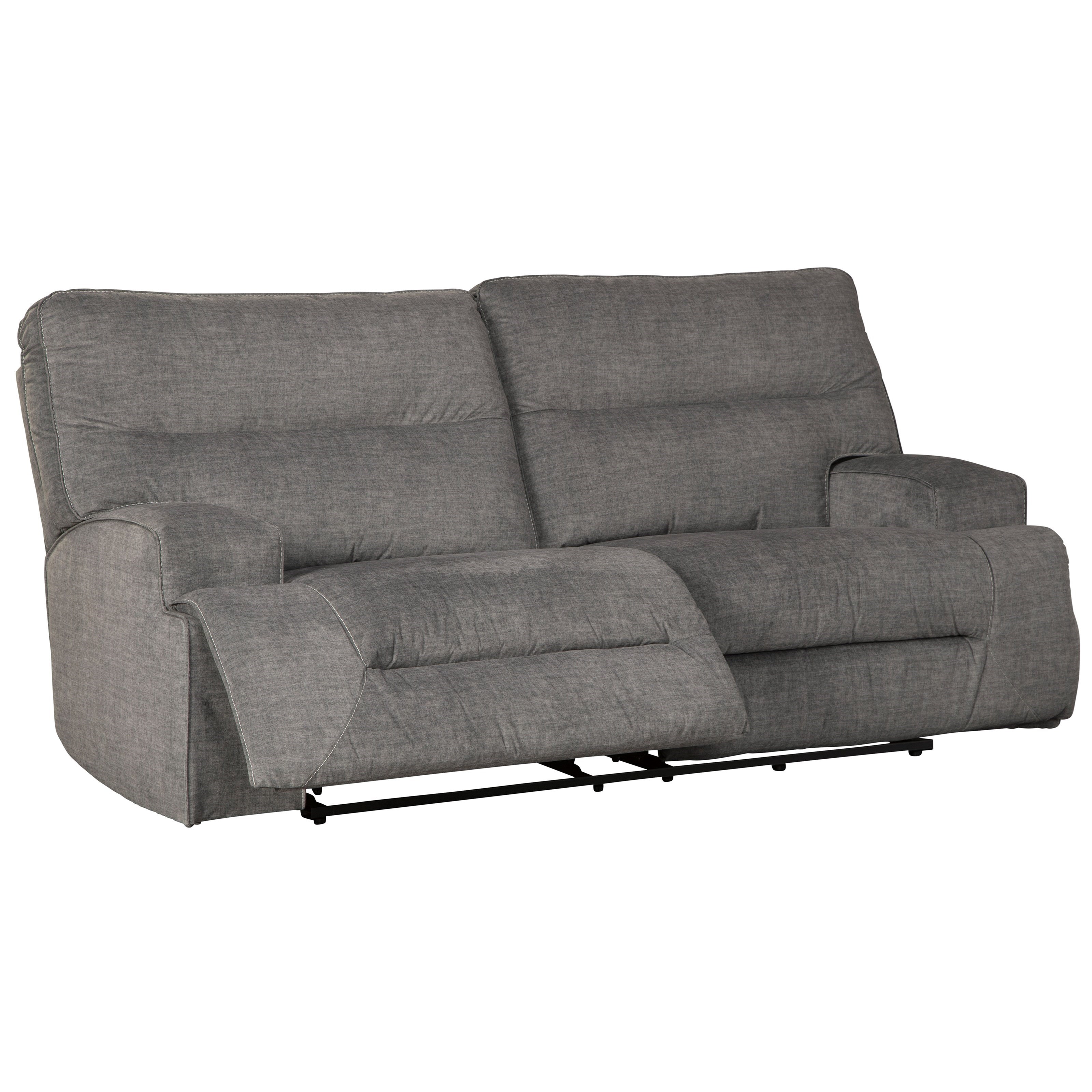 Coombs charcoal reclining sofa new arrivals