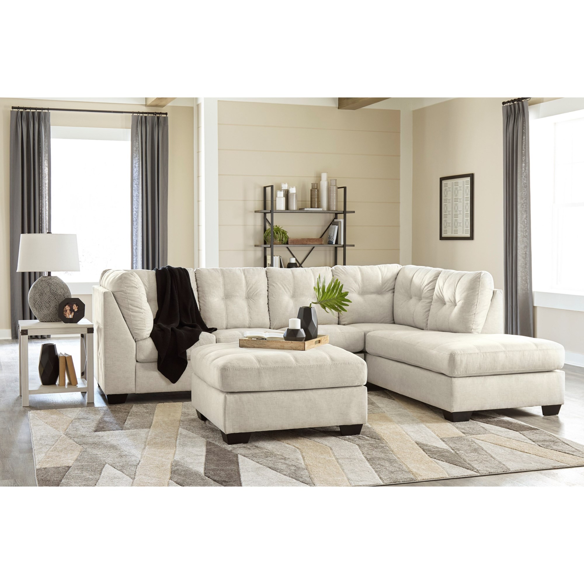 Benchcraft Falkirk 80806S2 2-Piece Sectional with Right Chaise, Arwood's  Furniture