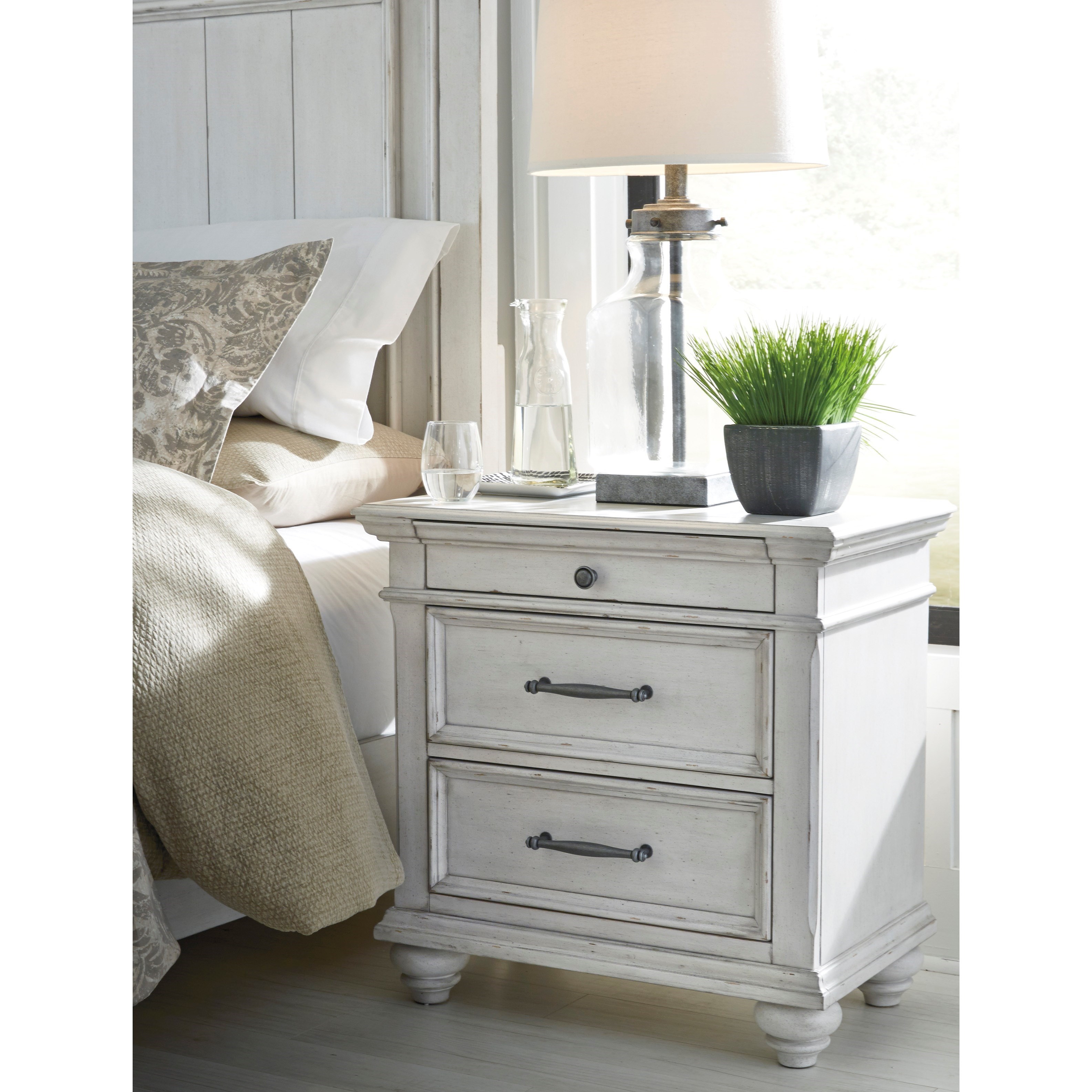 Distressed nightstands deals