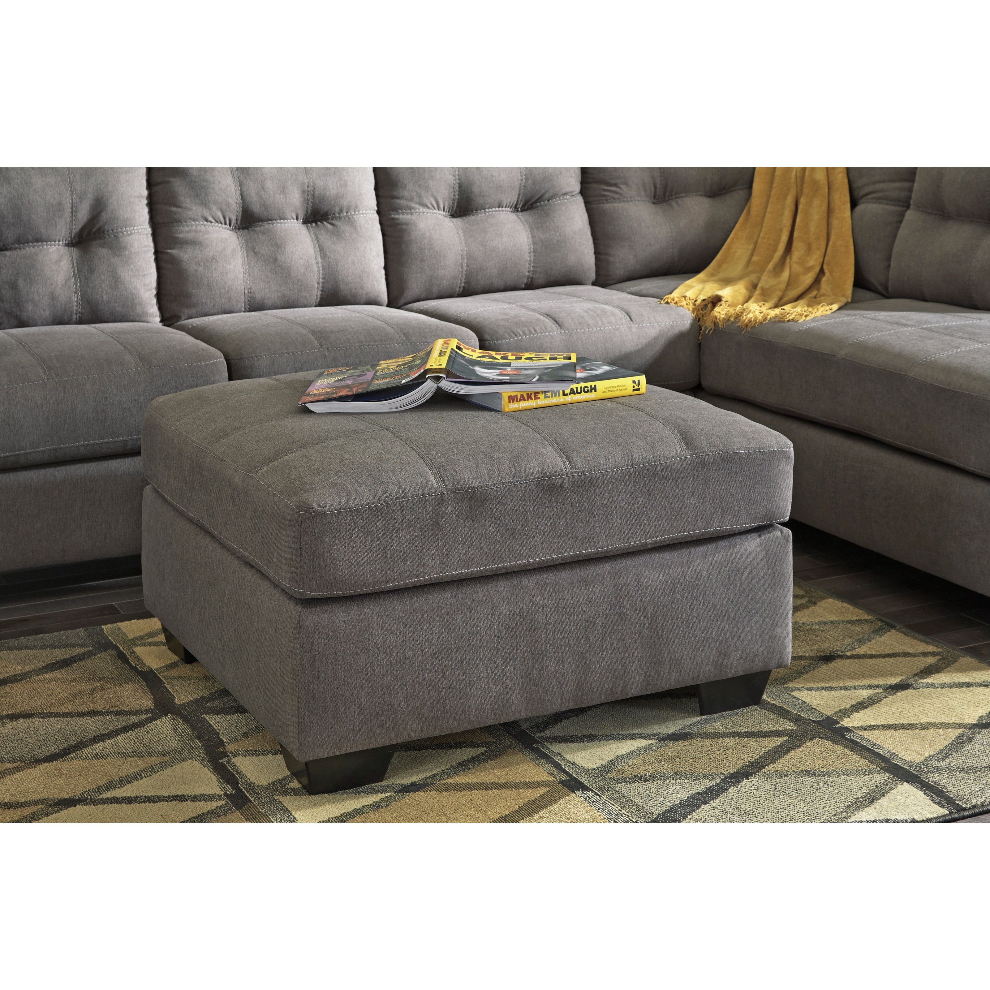 Maier sales sectional ottoman