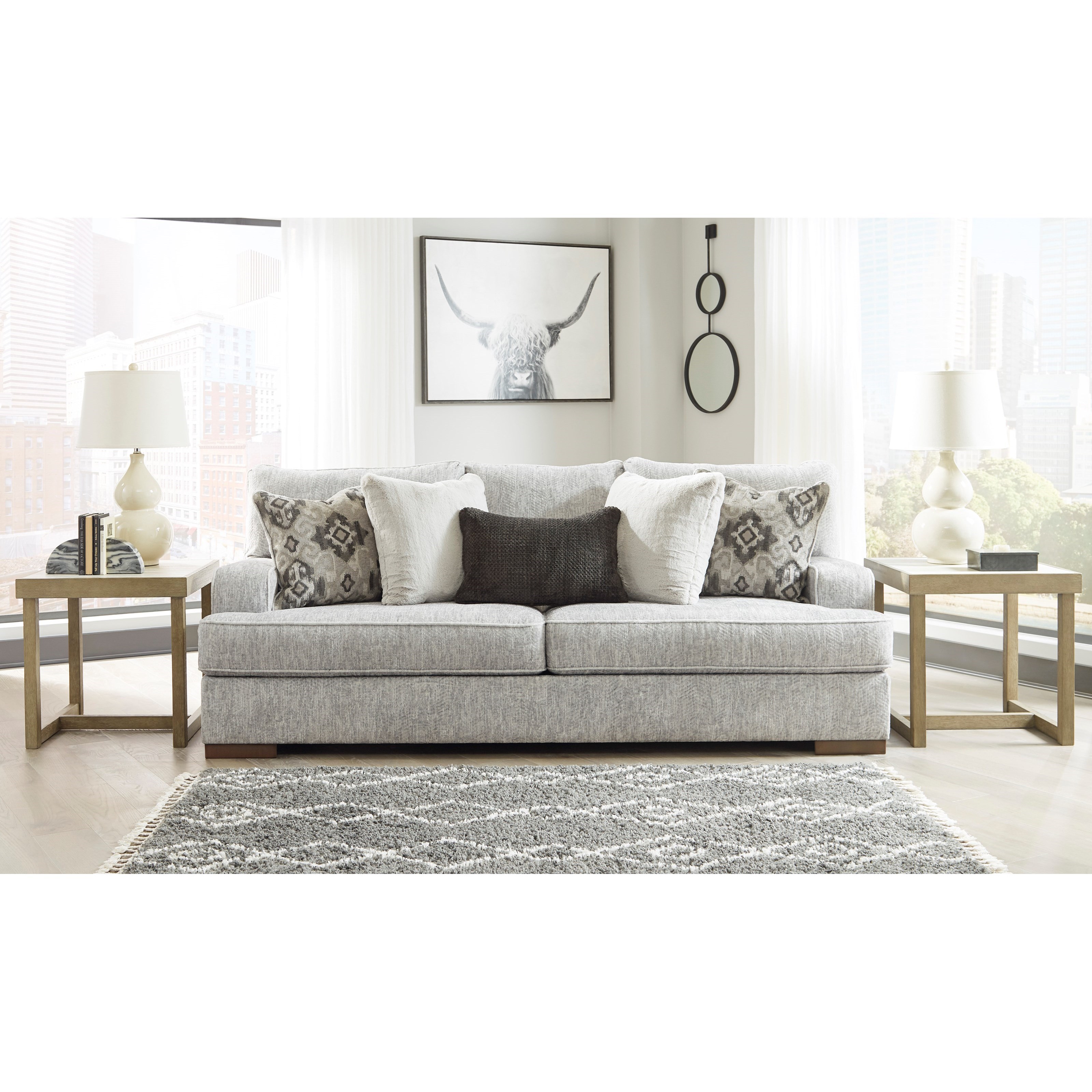 Benchcraft Mercado 8460438 Sofa HomeWorld Furniture Uph