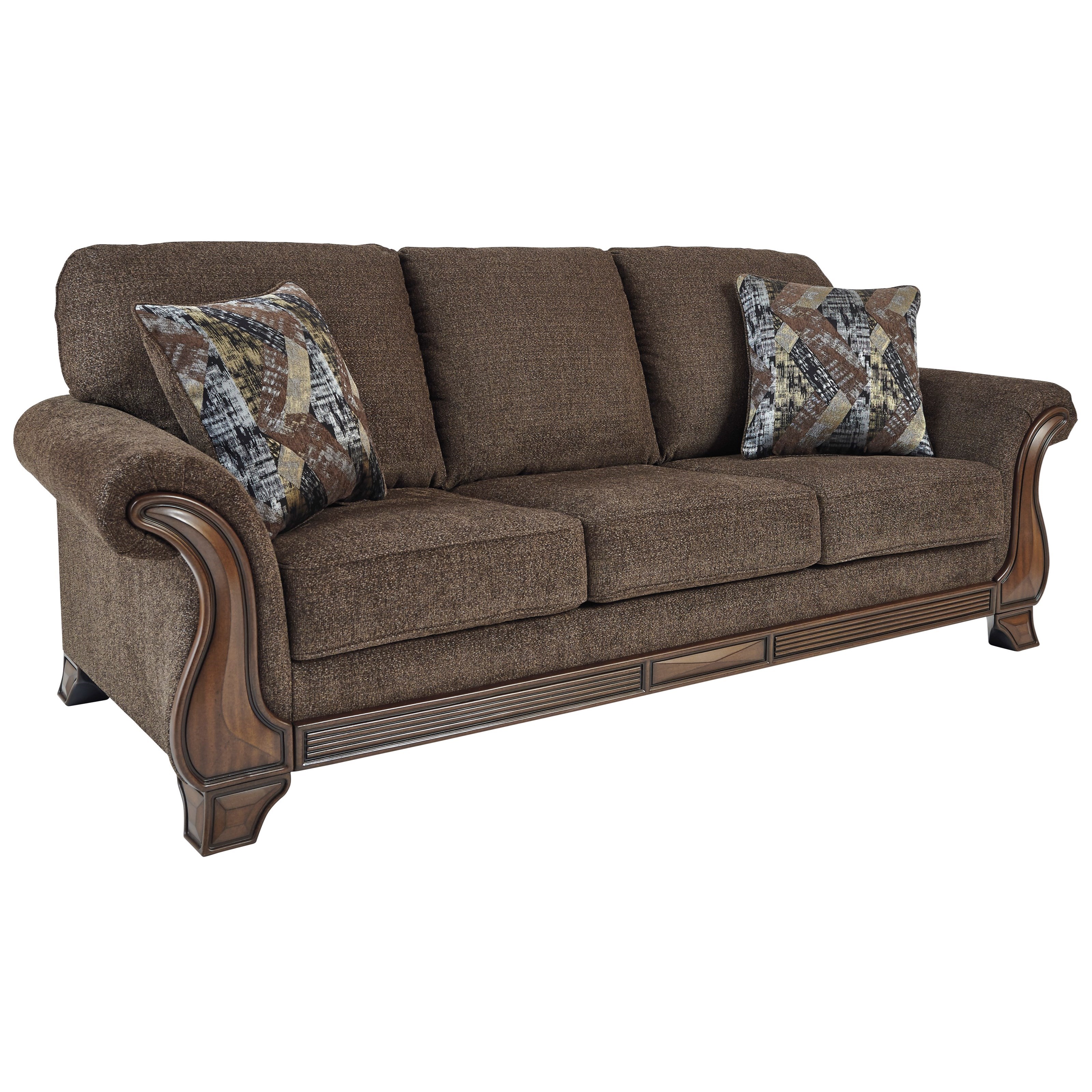Benchcraft Miltonwood ASHL 8550639 Traditional Queen Sofa Sleeper