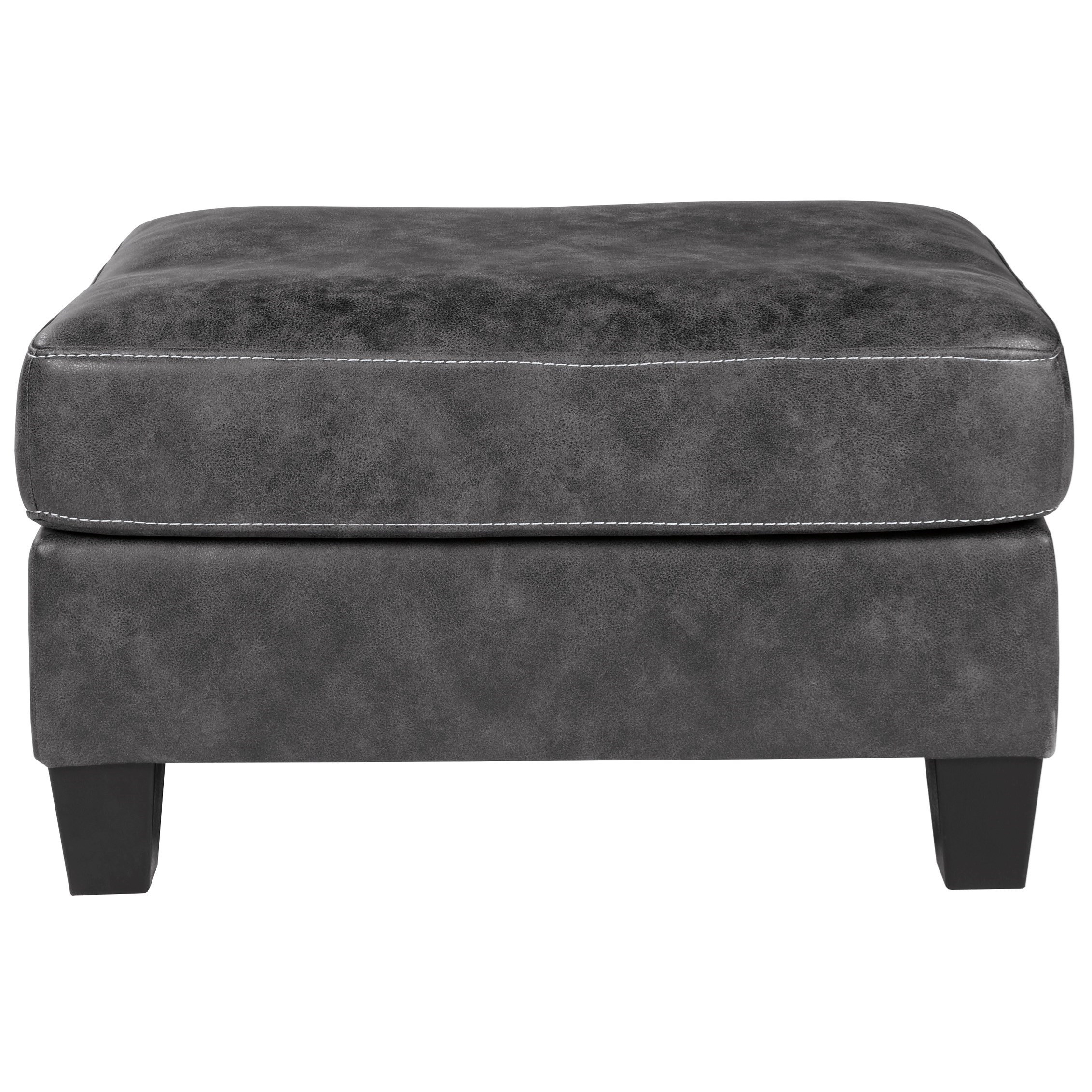 Benchcraft Venaldi 9150114 Contemporary Faux Leather Ottoman