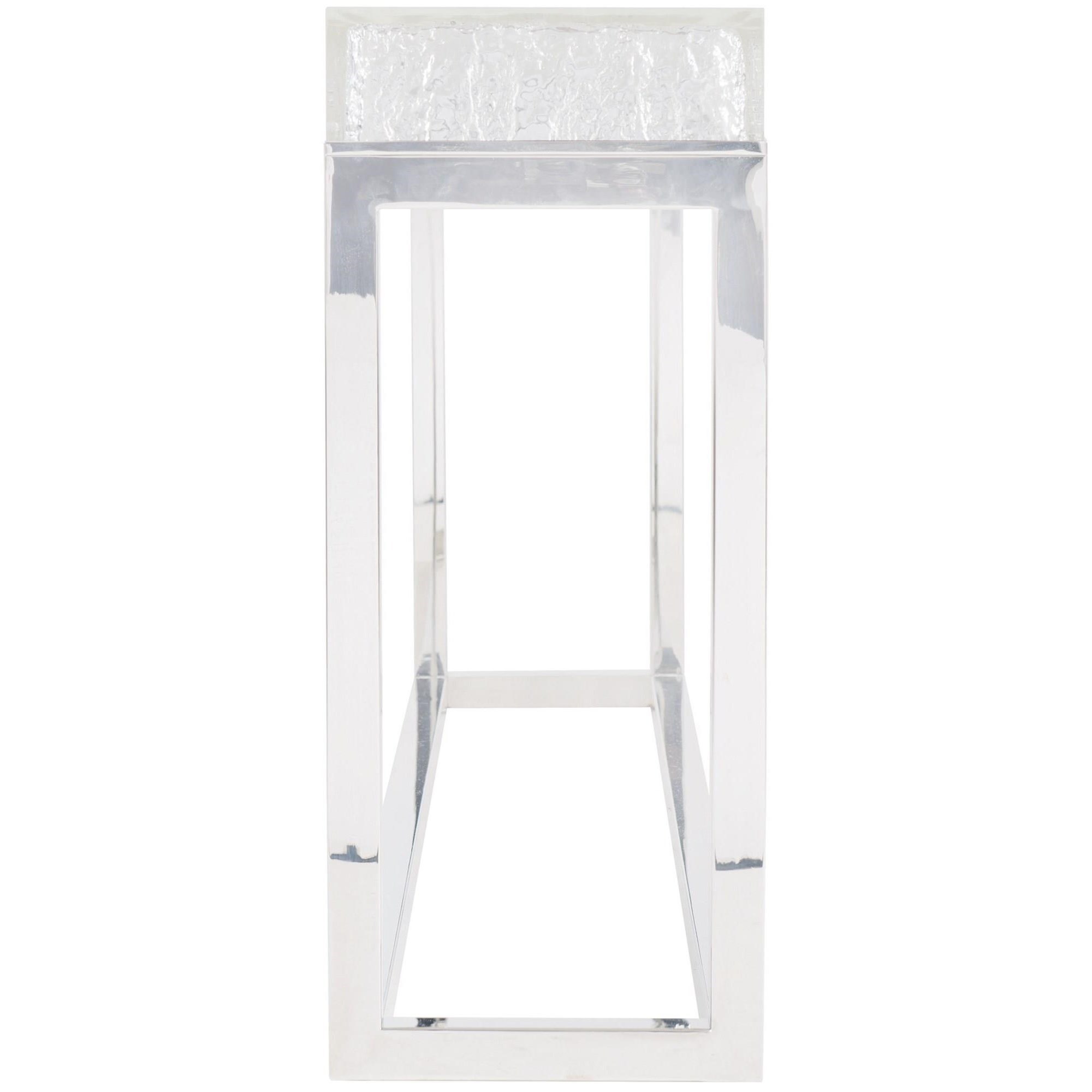 Bernhardt arctic console on sale table