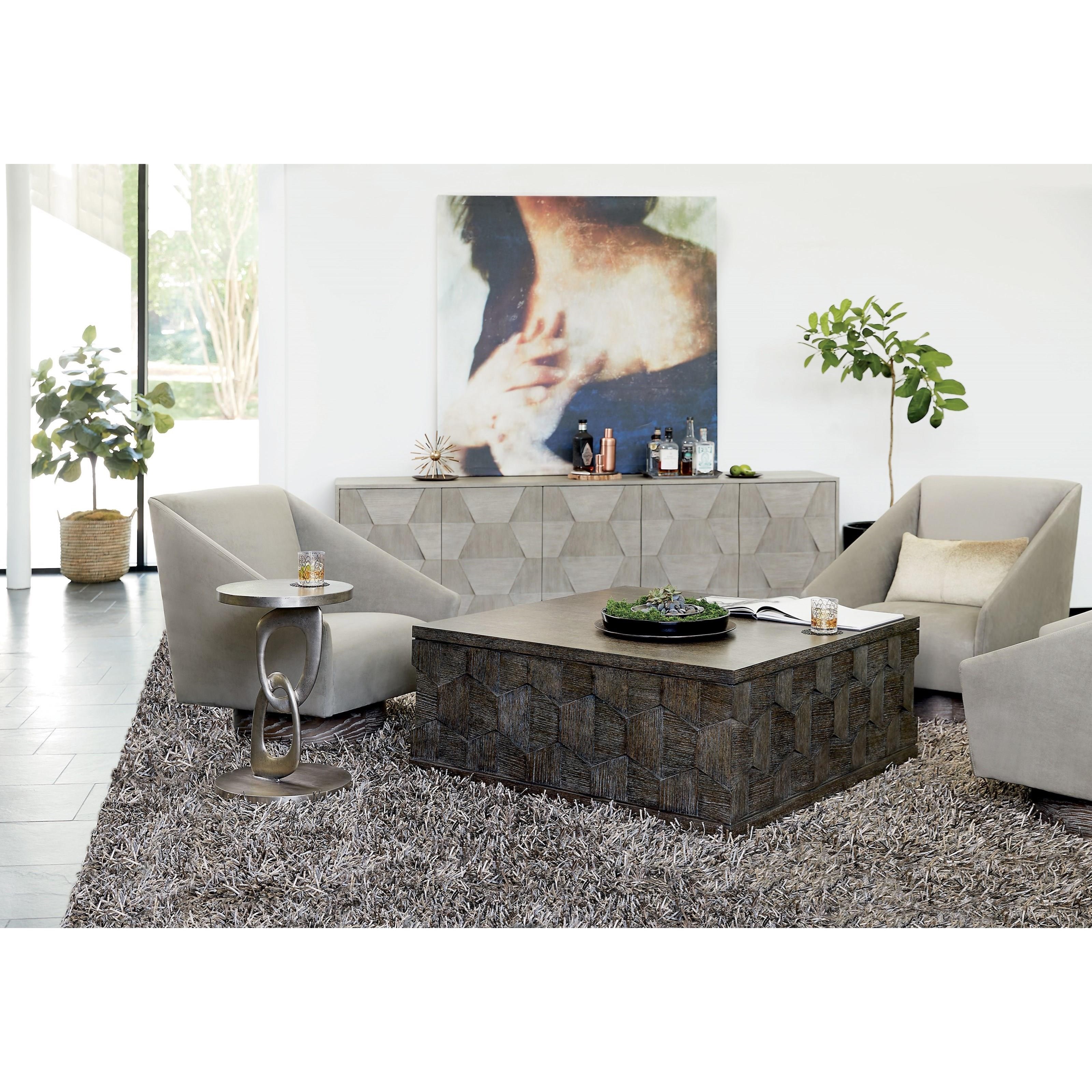 Bernhardt Linea 384011B Linea Cocktail Table Baer s Furniture