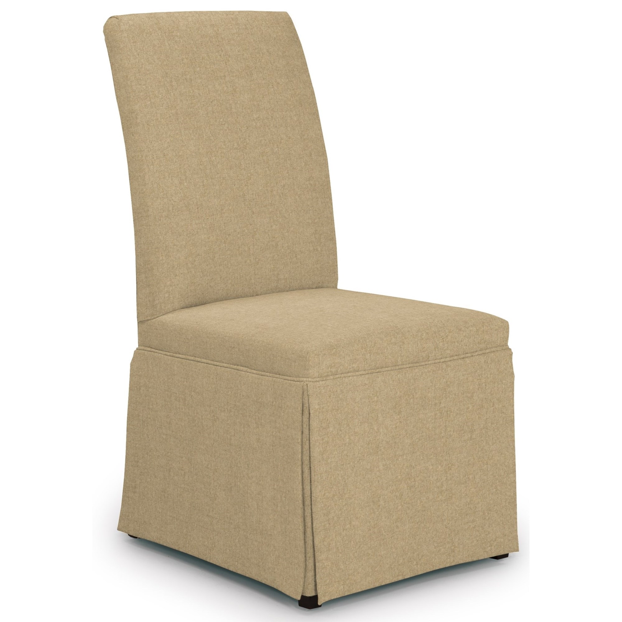 Best Home Furnishings Hazel 9810/1 24697D Customizable Skirted Dining Chair, Virginia Furniture Market