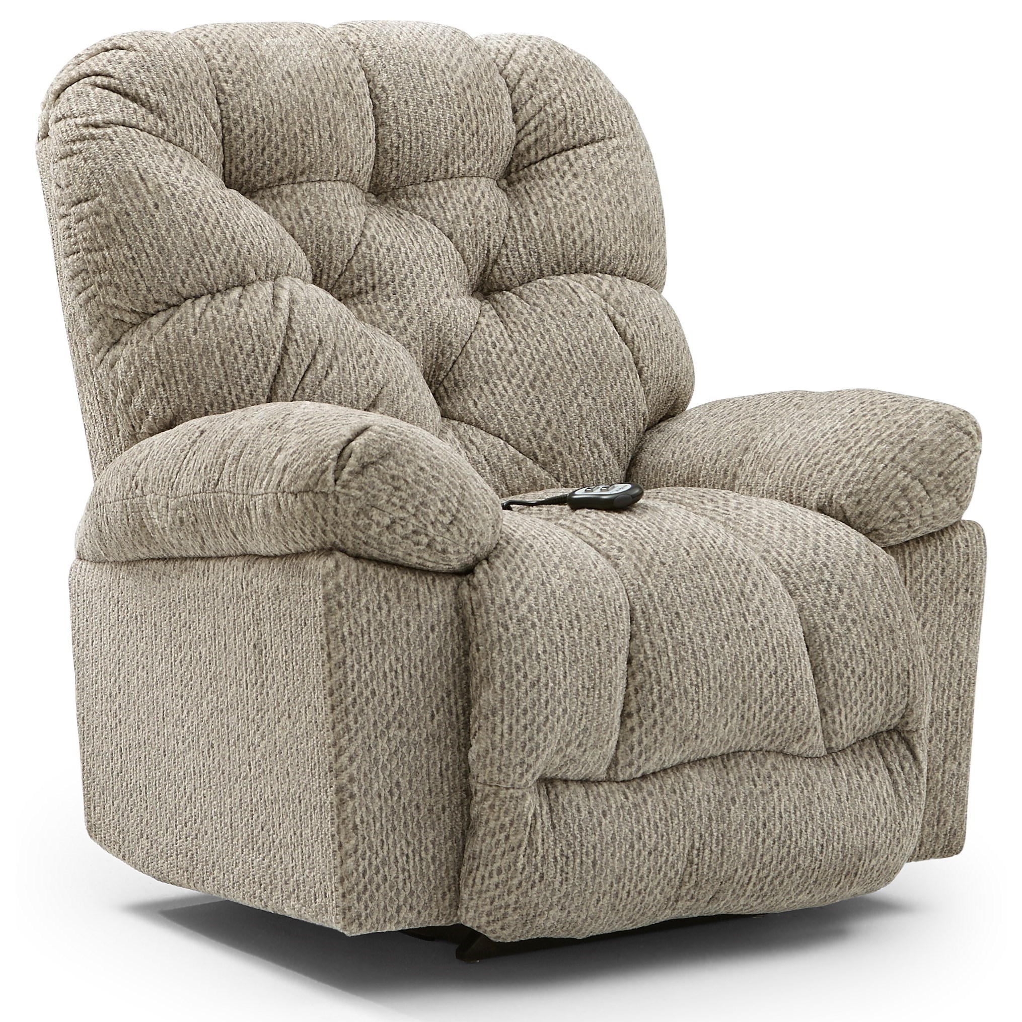 Tufted rocker best sale recliner