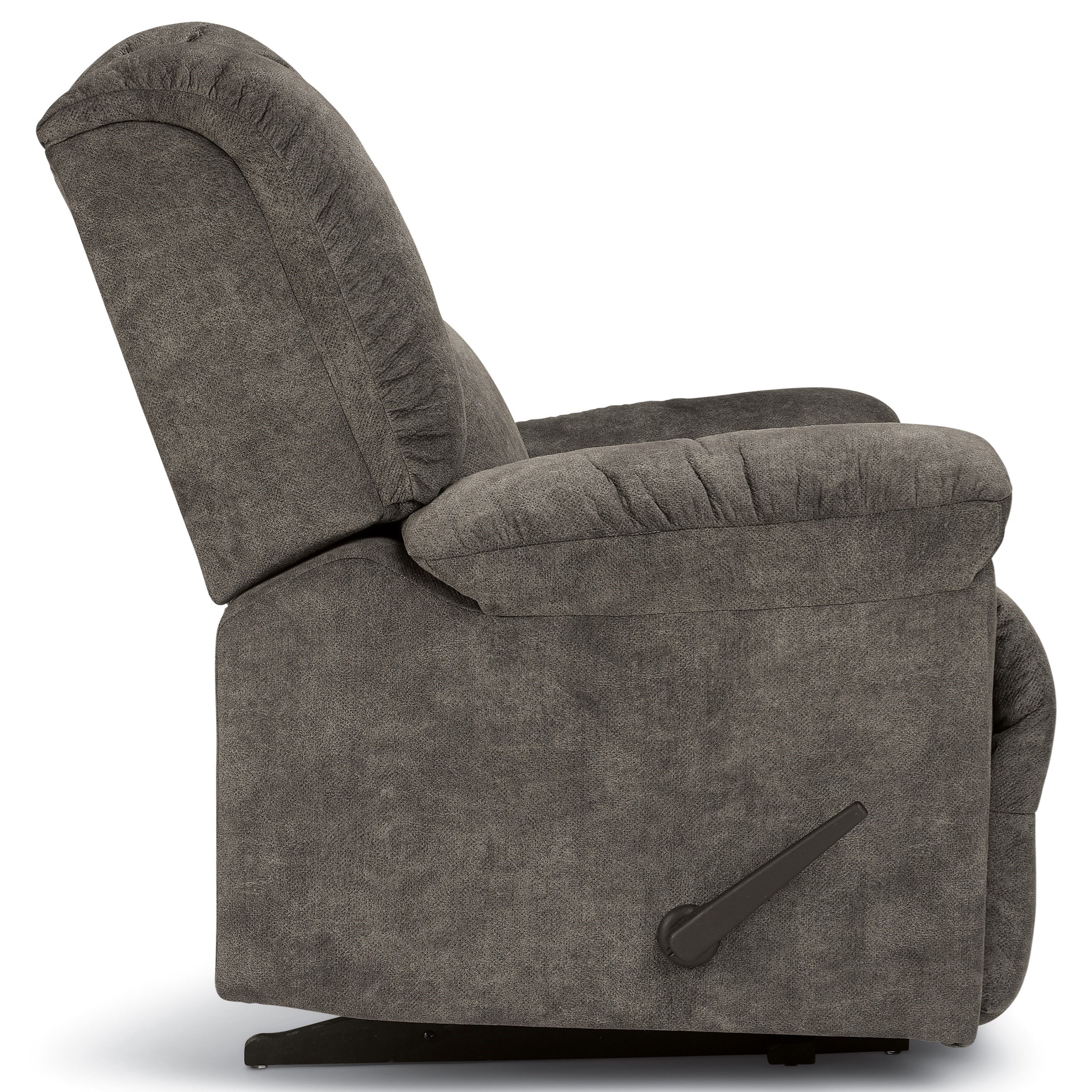 Best Home Furnishings The Beast Gigantor 1349868 Casual Big Tall Oversized Rocker Recliner Dunk Bright Furniture Recliner Three Way