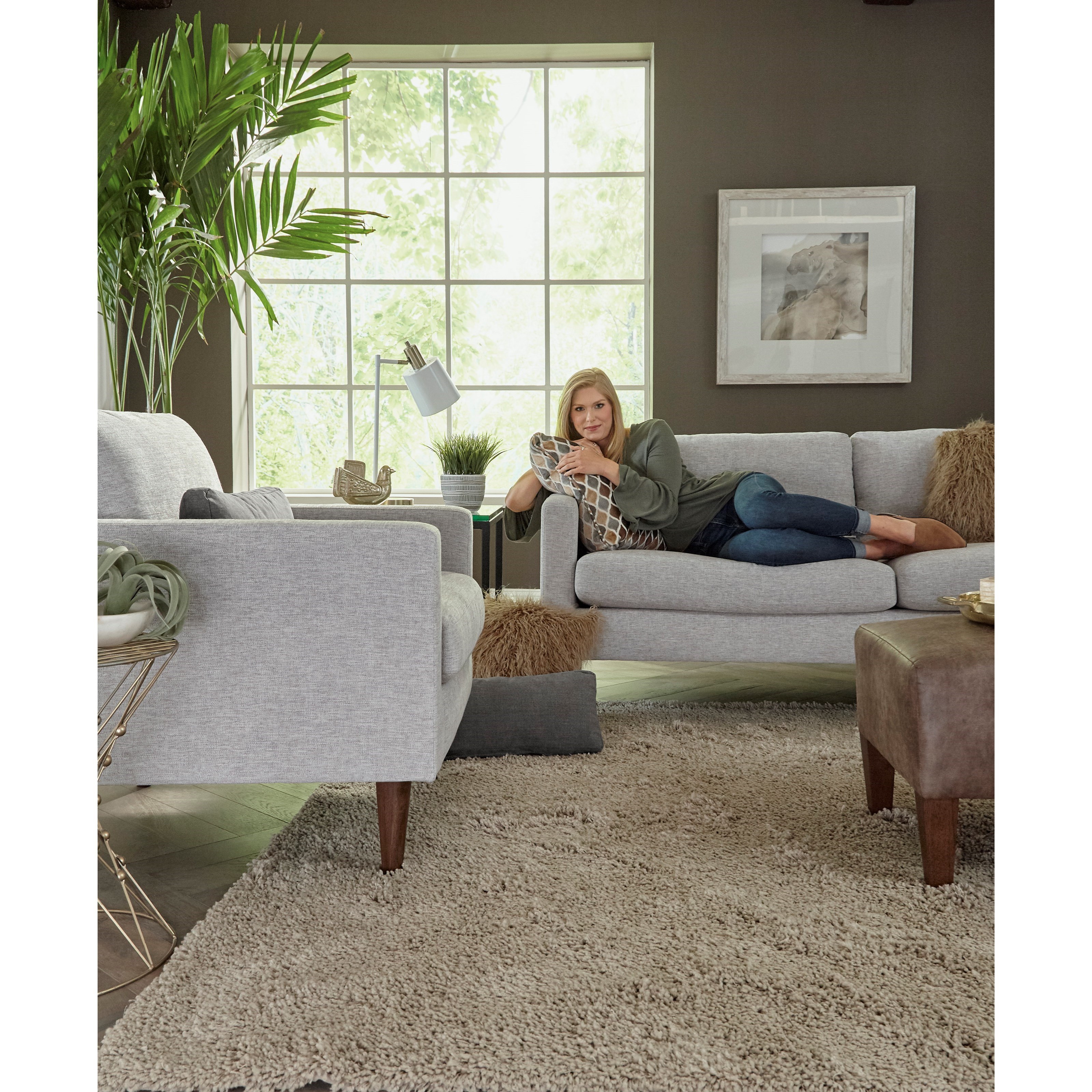 Small scale outlet couch