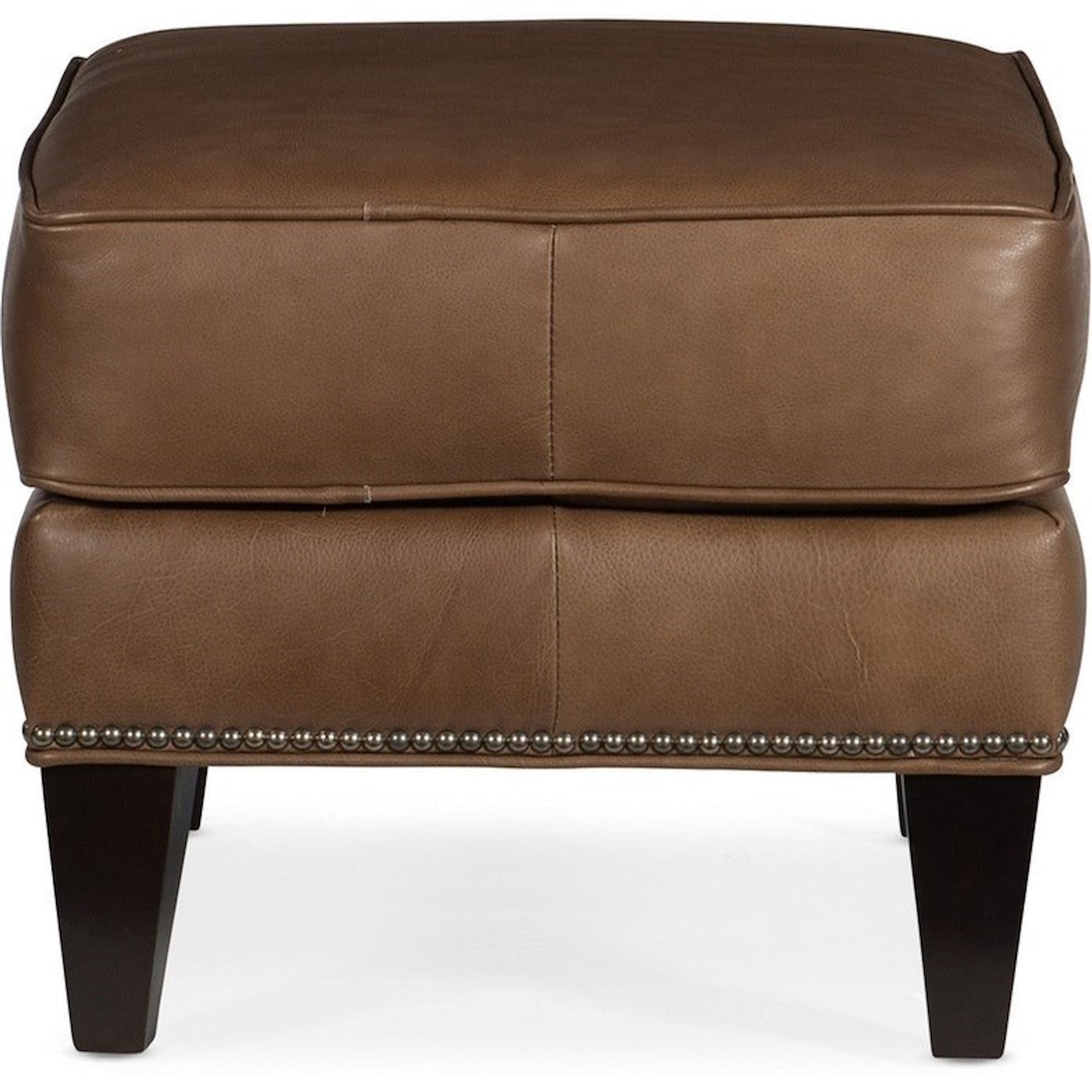 Bradington Young Caroline 510OT Transitional Leather Ottoman with
