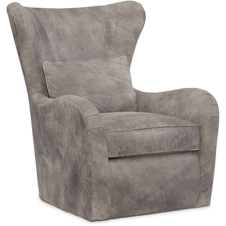 Skye swivel store barrel chair