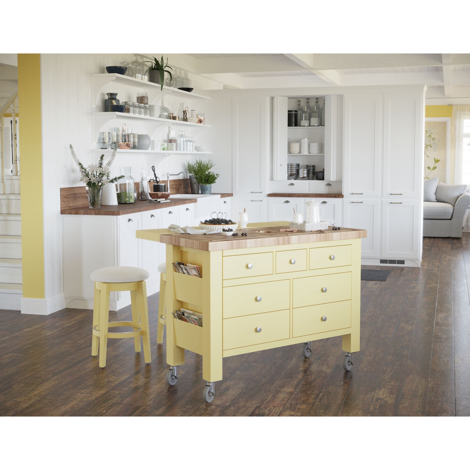 Kitchen Counter And Cabinet Finish Combinations - Royal Palm Closet