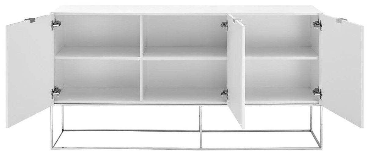 White store lacquer buffet