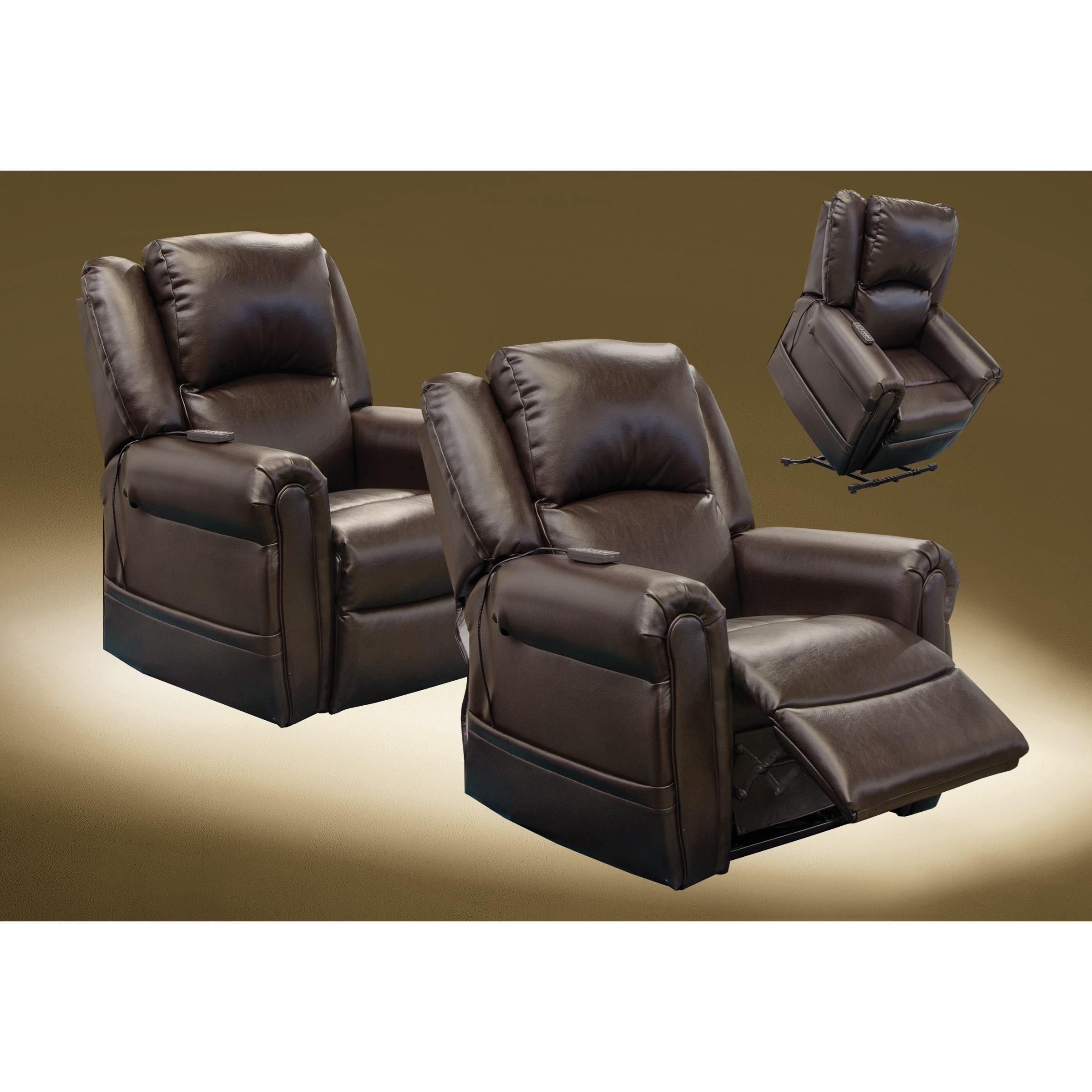 Catnapper power recliner with top heat and massage