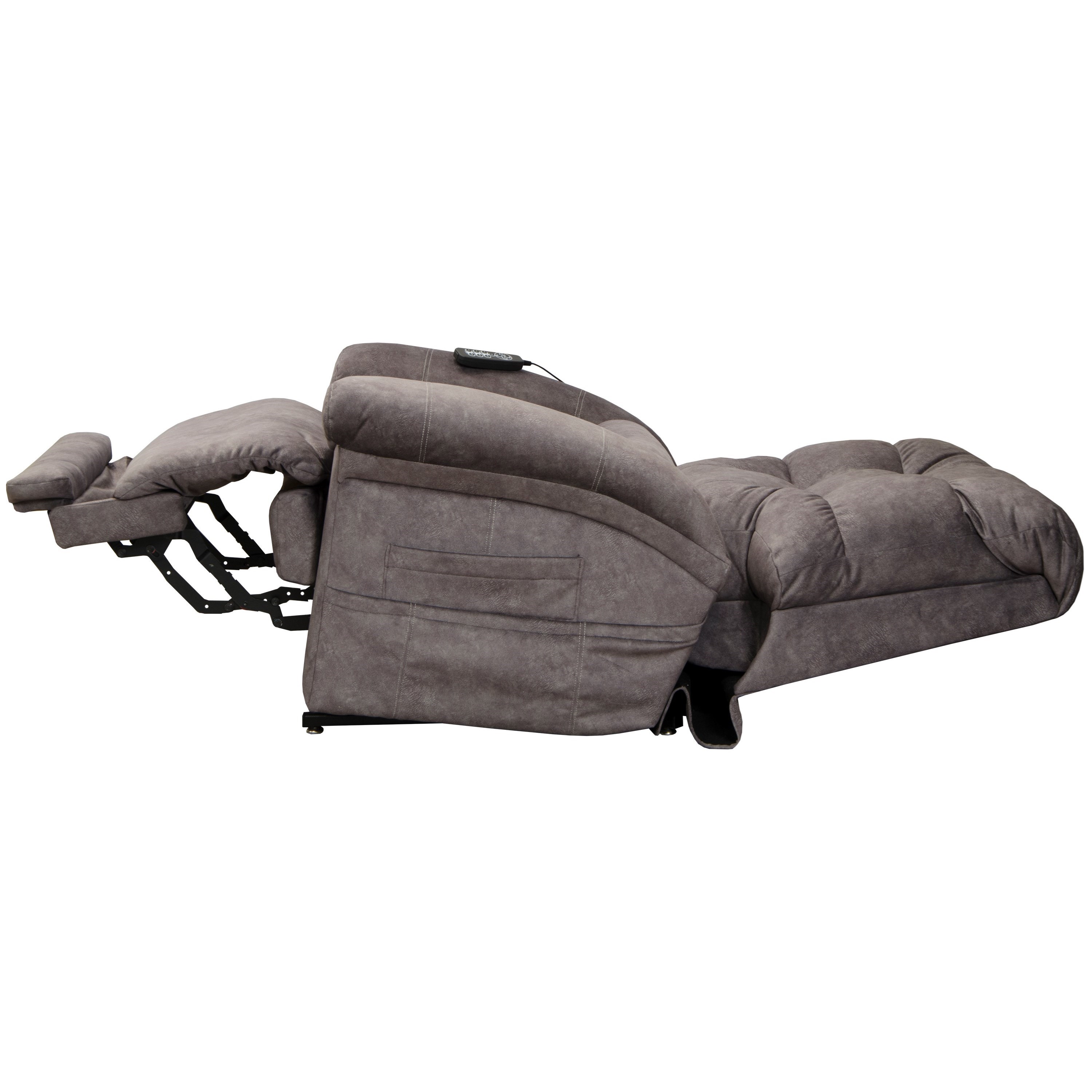 Catnapper Longevity 4892 Power Lift Lay Flat Recliner w Dual Motor Extended Ottoman Zero Gravity Trendelenburg Recline Heat Massage EFO Furniture Outlet Lift Chairs