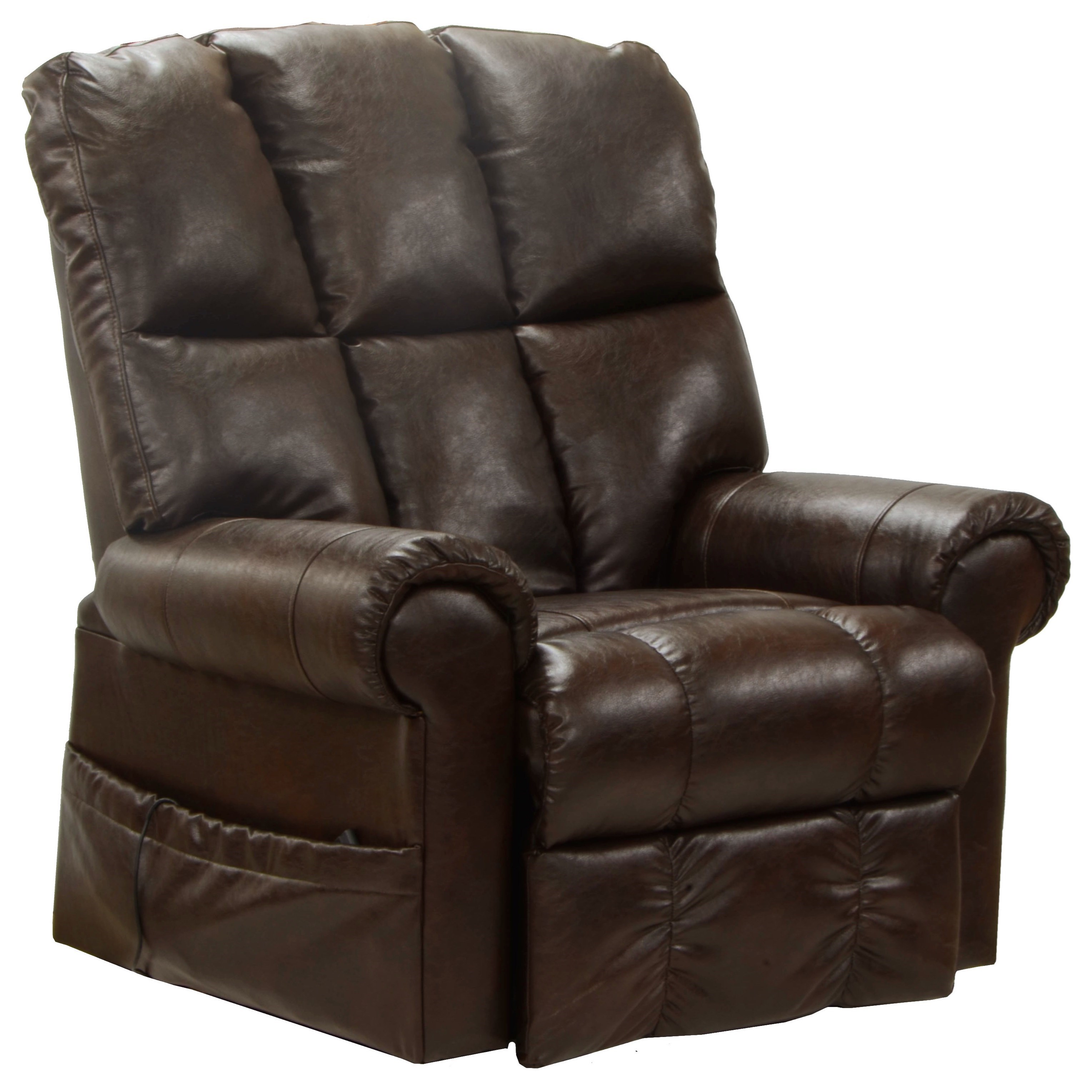 Stallworth power lift assist recliner catnapper body clearance fabric