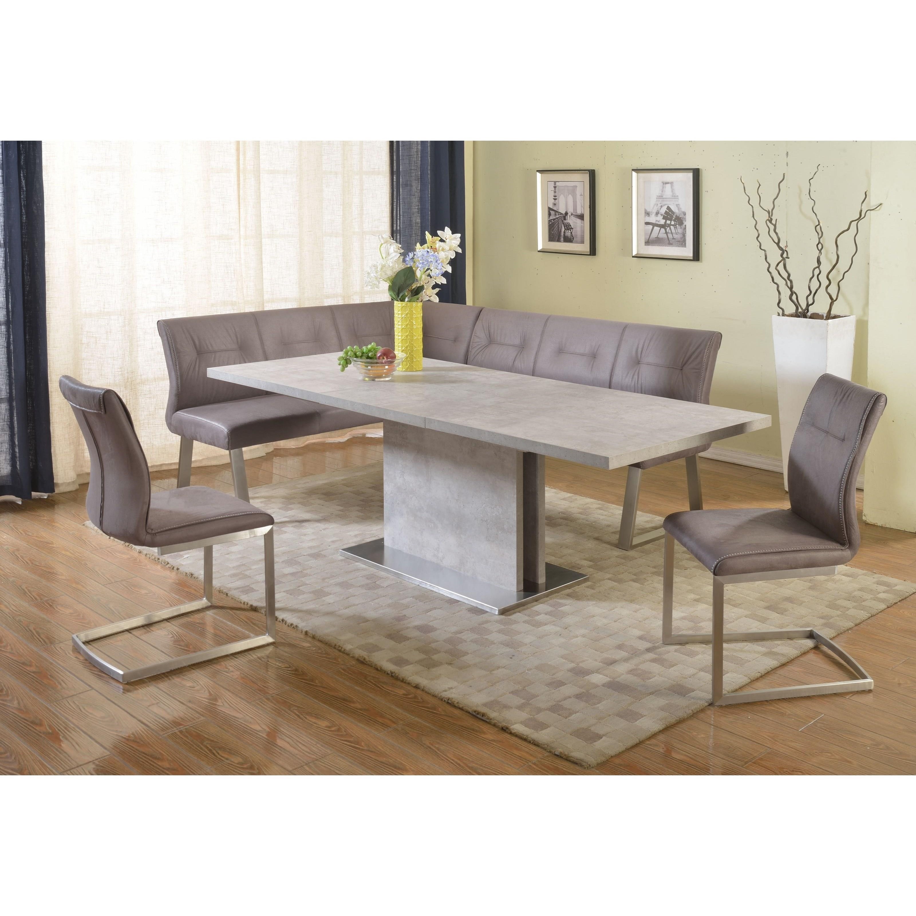 Chintaly Imports Kalinda KALINDA DT Rectangular Dining Table with