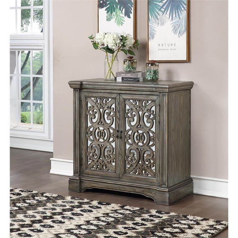 Diana 126465965 Transitional Two Door Cabinet Morris Home