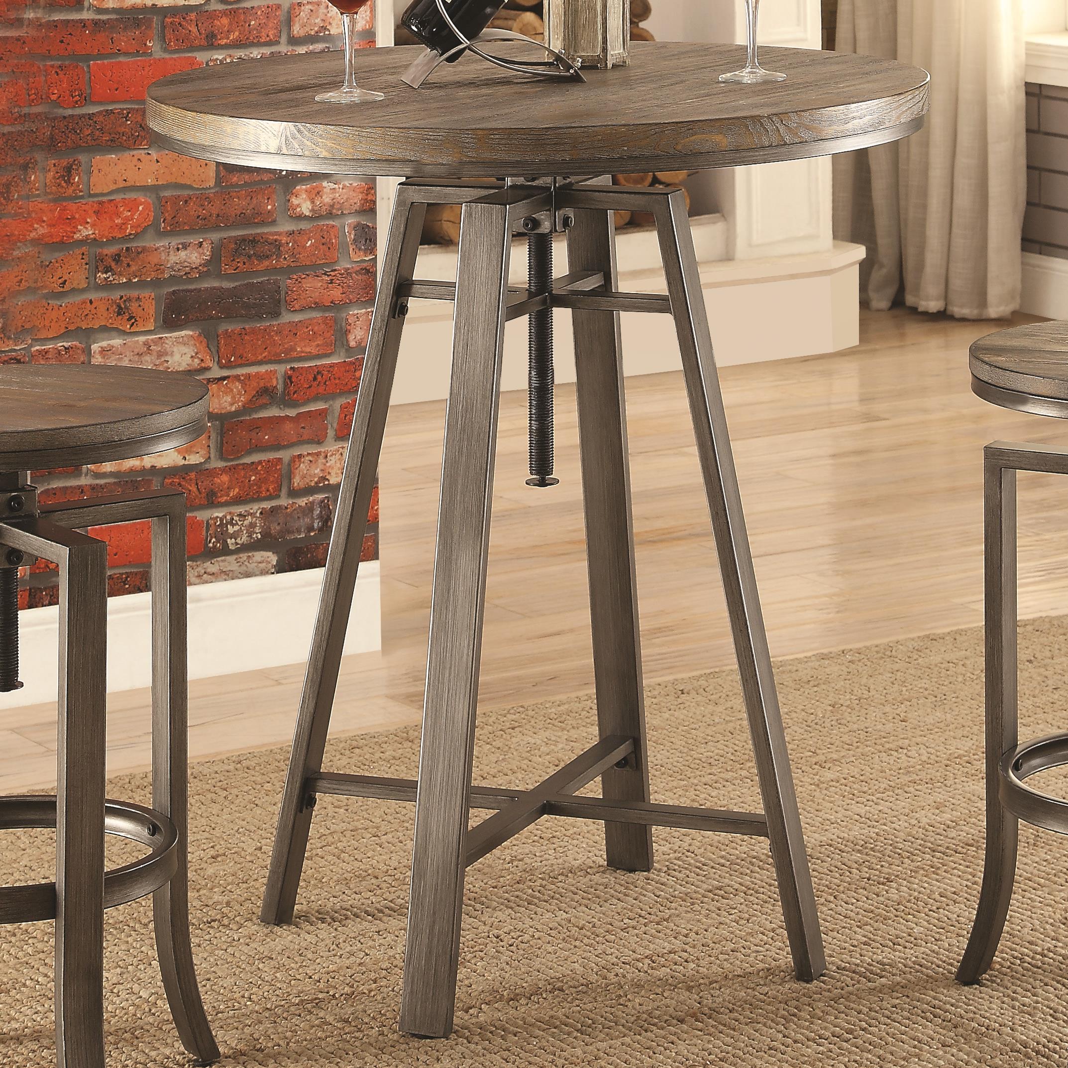 Industrial pub table clearance set