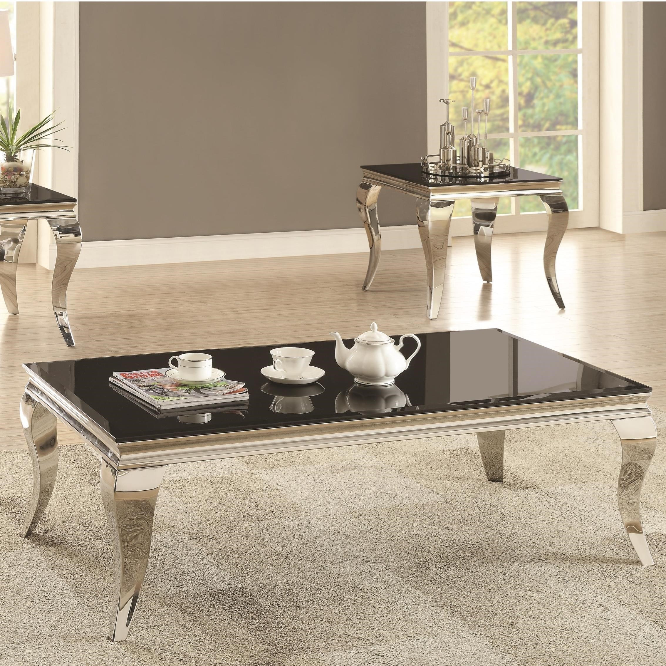 Queen anne deals coffee table set