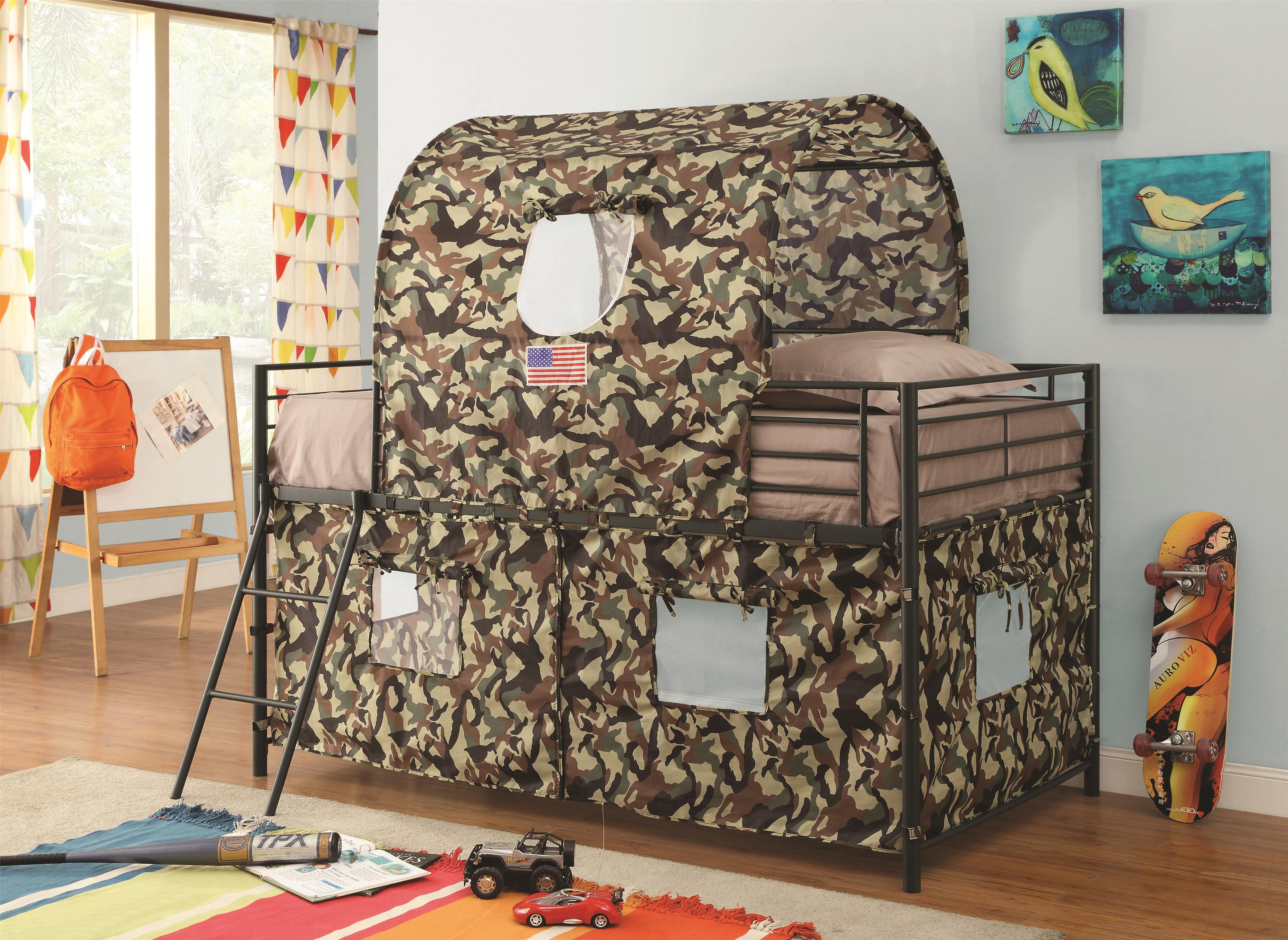 Tent for hot sale low loft bed