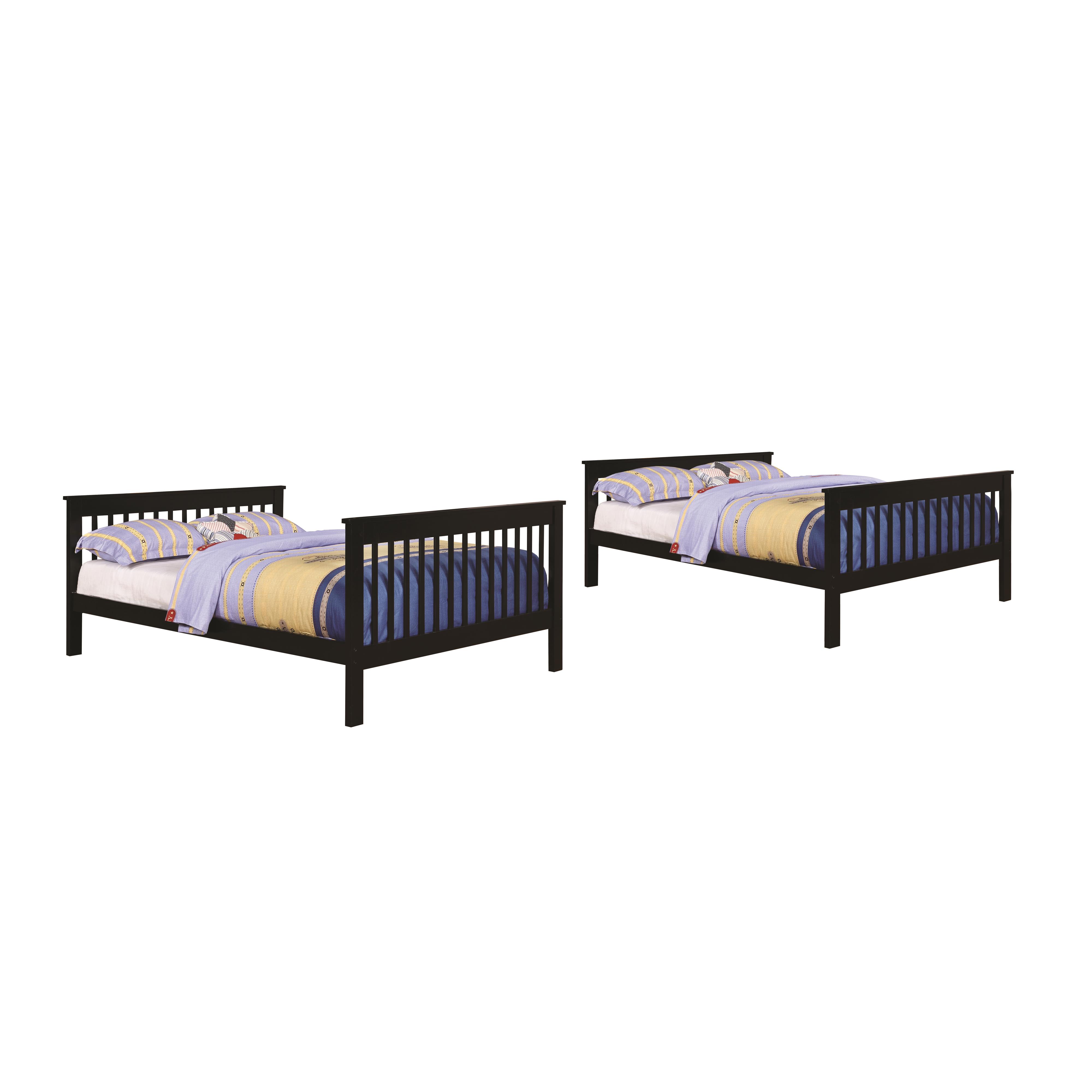Coaster Bunks 460359 Traditional Full over Full Bunk Bed Value