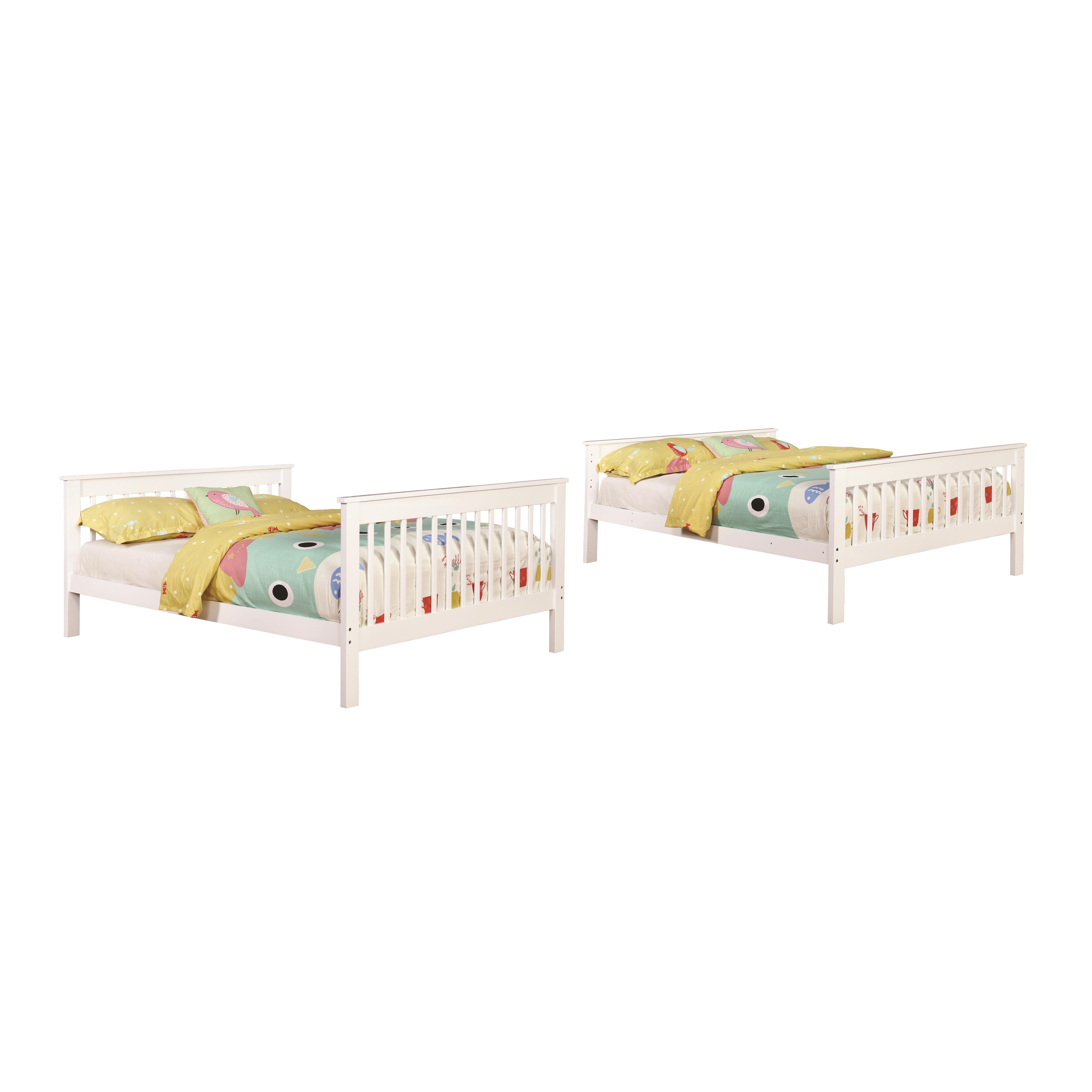 Coaster Bunks 460360 Traditional Full over Full Bunk Bed Value