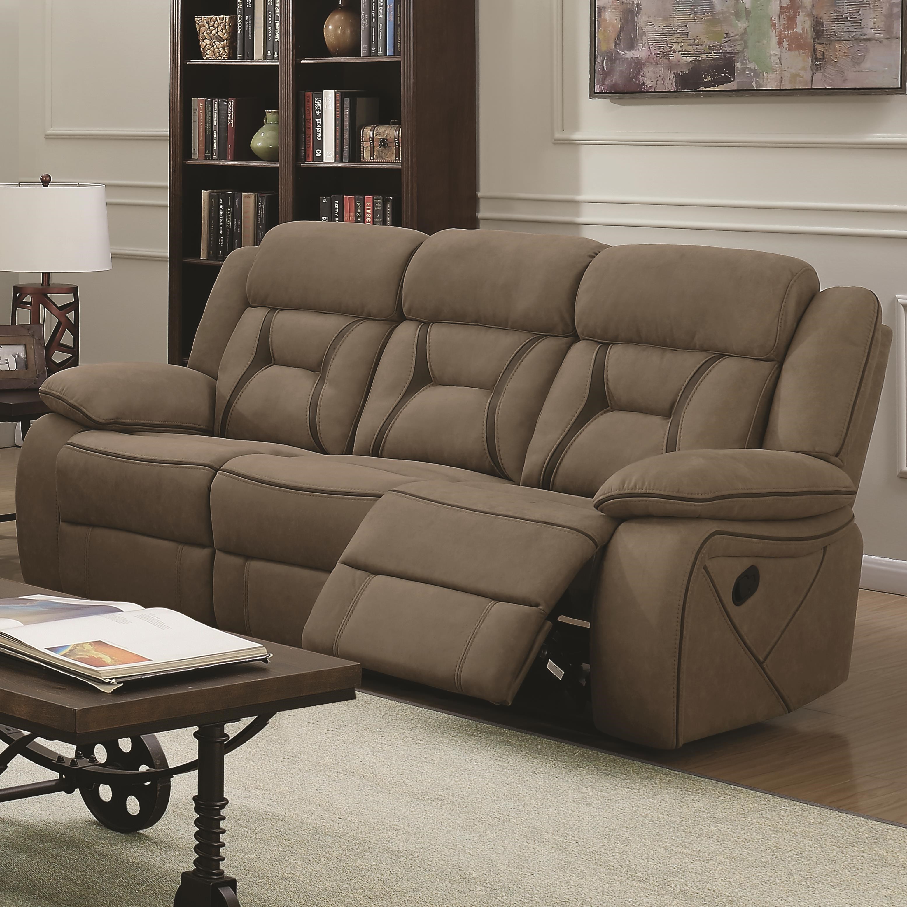 Coaster reclining outlet sofa