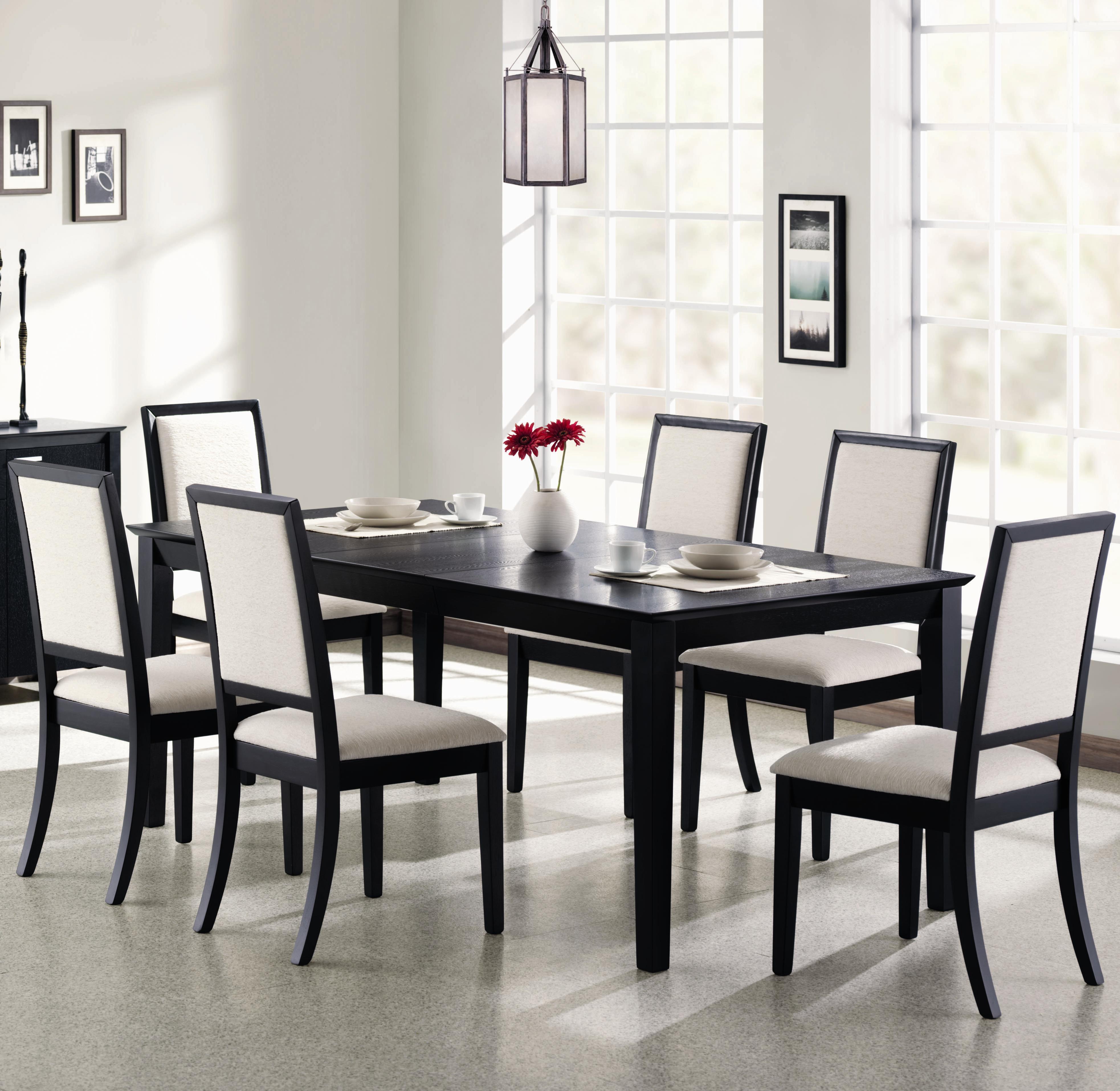 Black counter best sale height table set