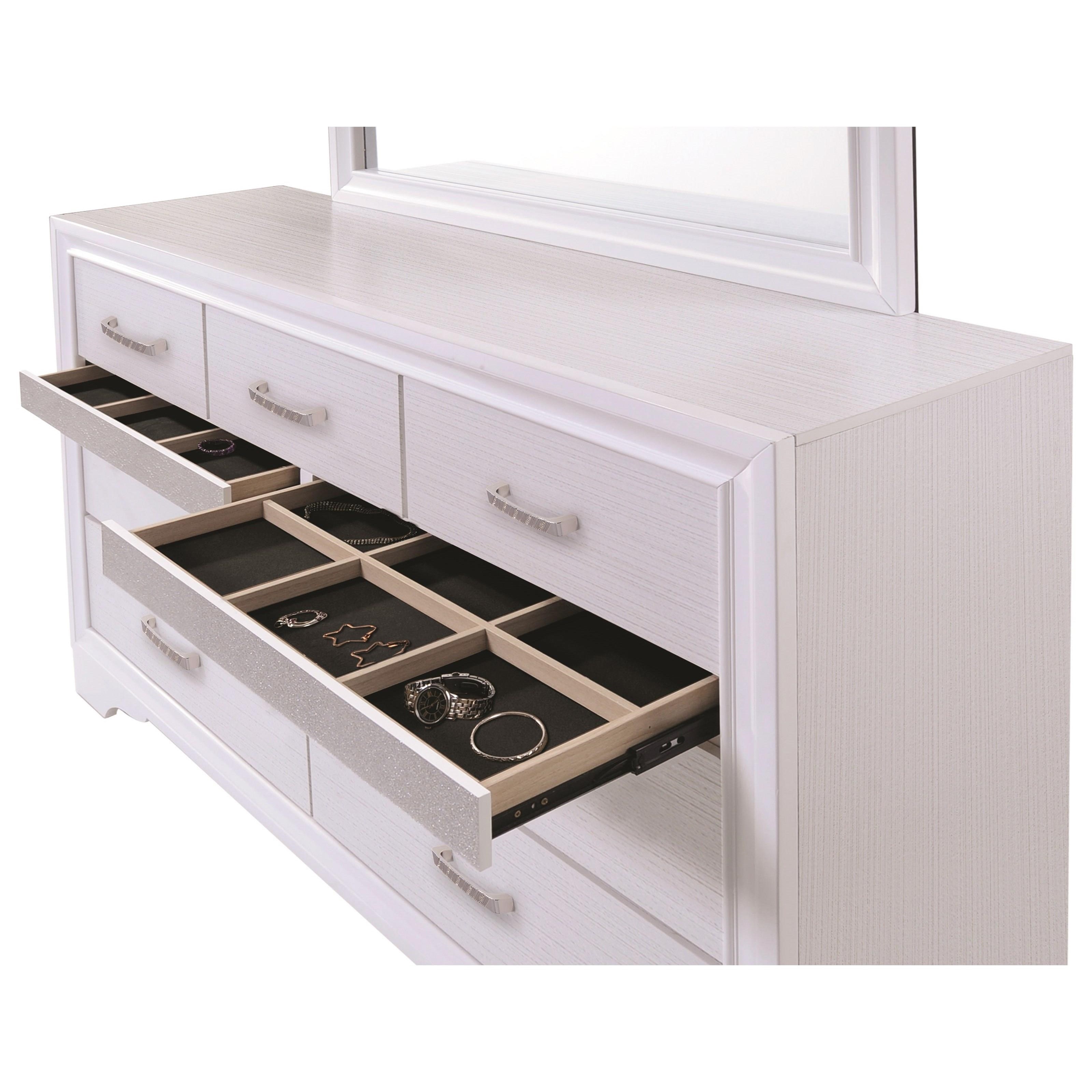 Coaster 205113 miranda white dresser hotsell