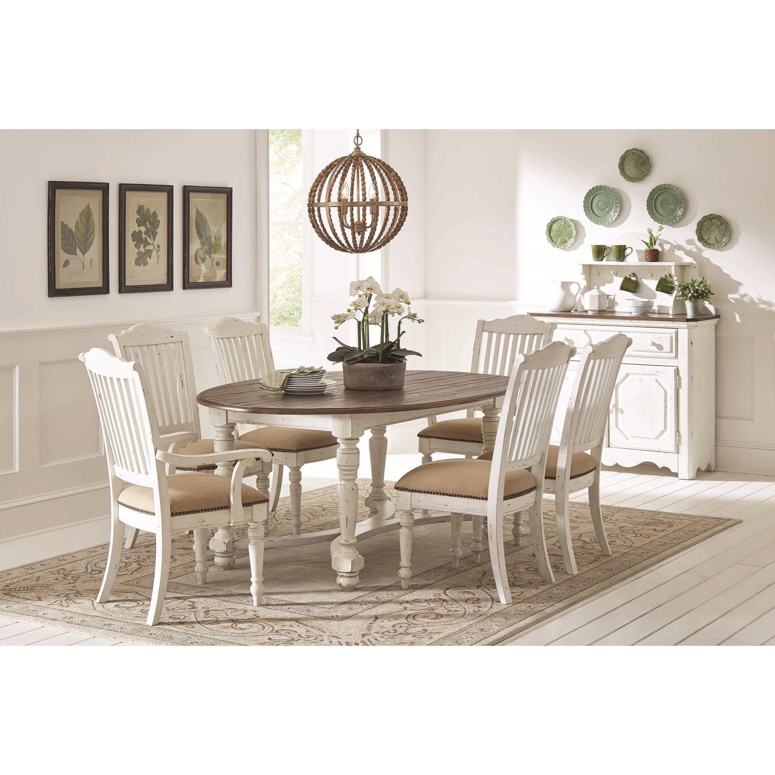 Oval wooden dining table and chairs discount