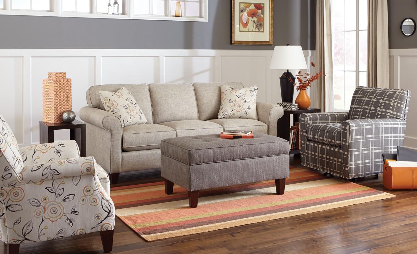 Rolled arm deals sleeper sofa