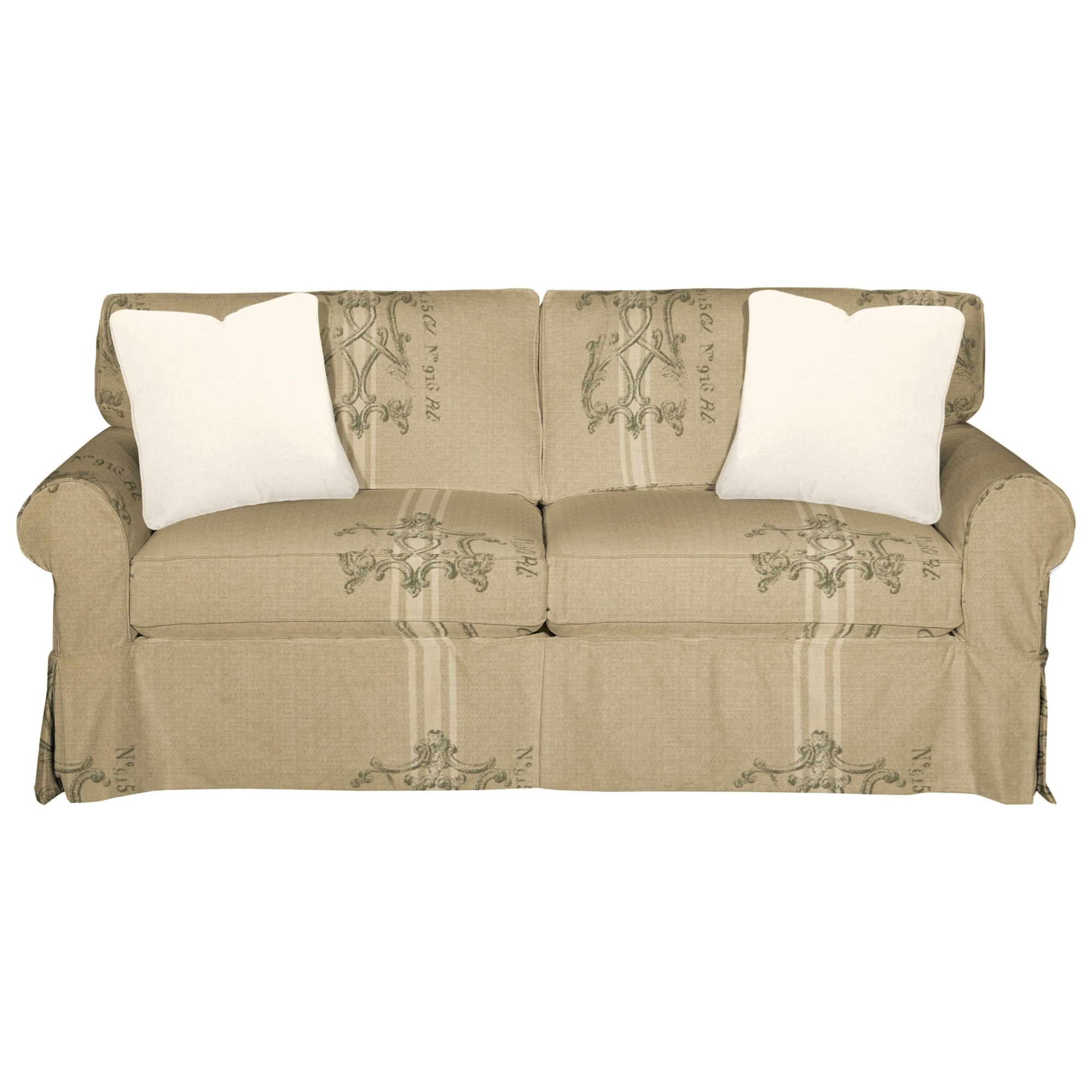 Craftmaster 922850 922850 Cottage Style Slipcover Sleeper Sofa with