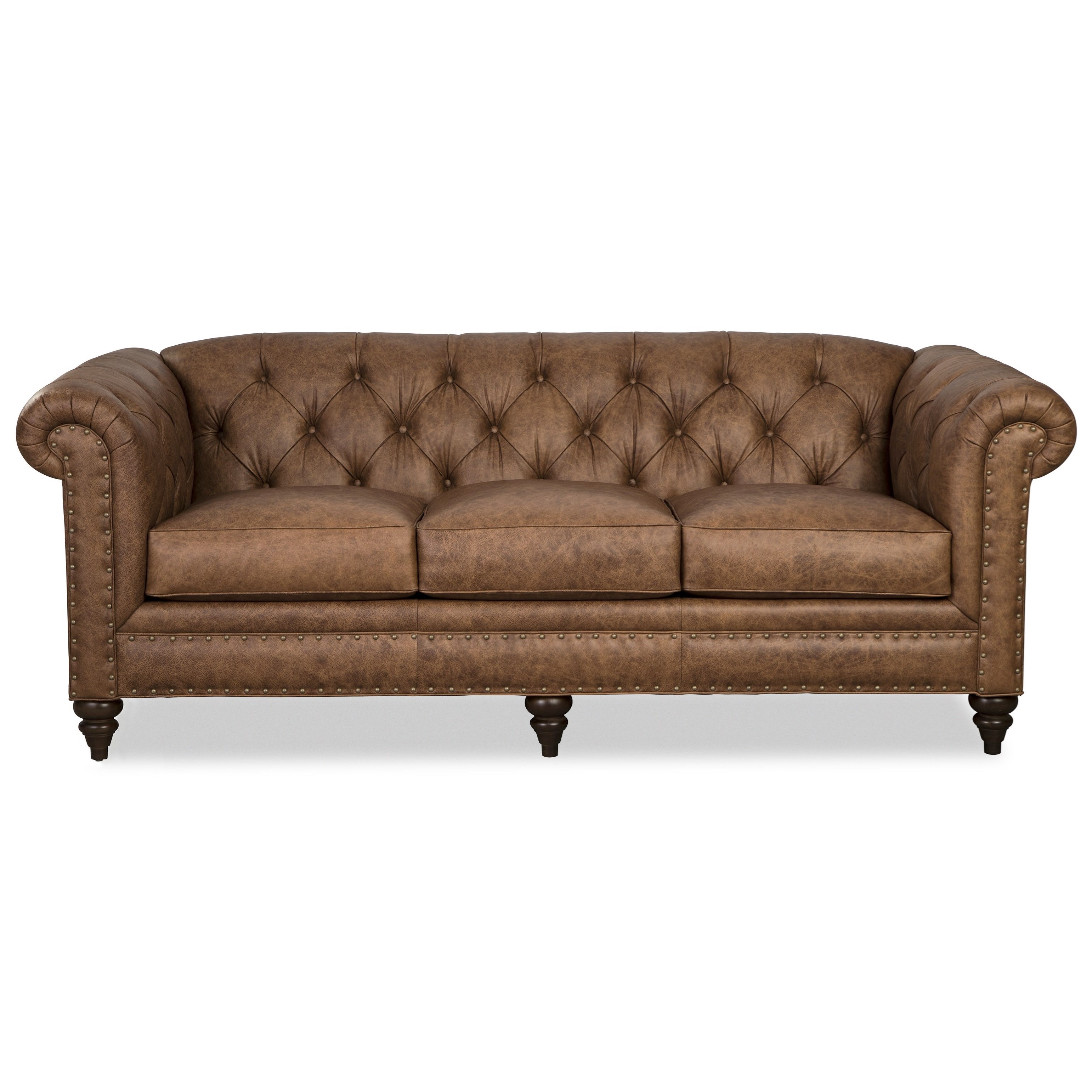 Craftmaster L743350 L743150BD Traditional 88 Inch Leather