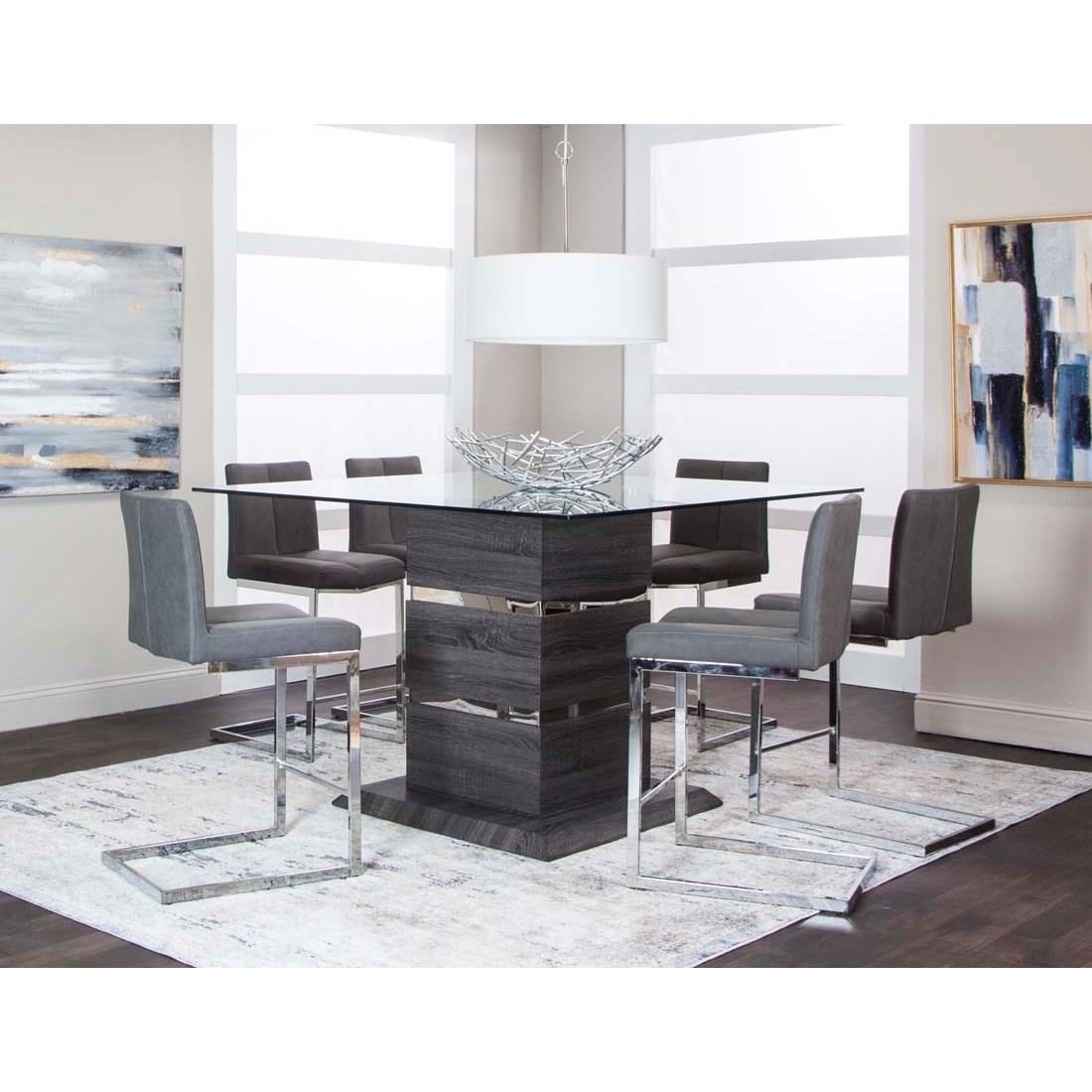 Cramco Inc Gamma CRAM G5182 24 Contemporary Counter Stool