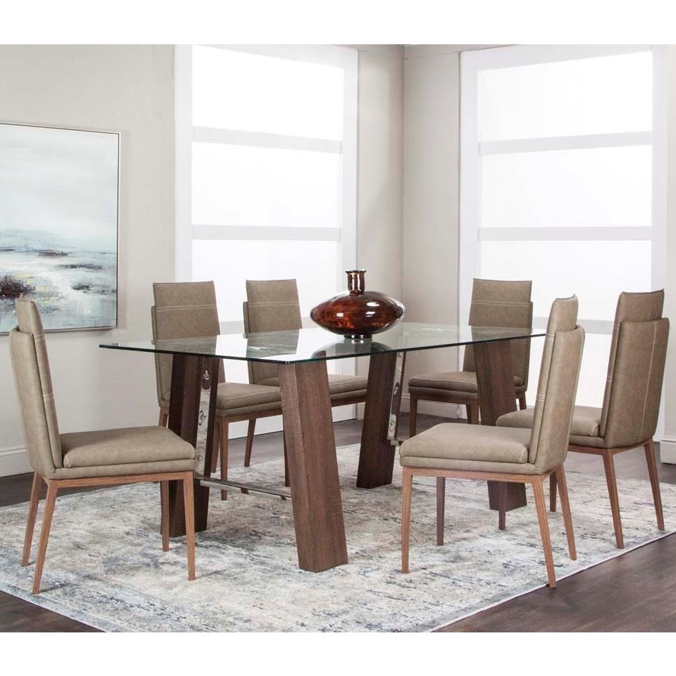 Gisella 7 sales piece dining set