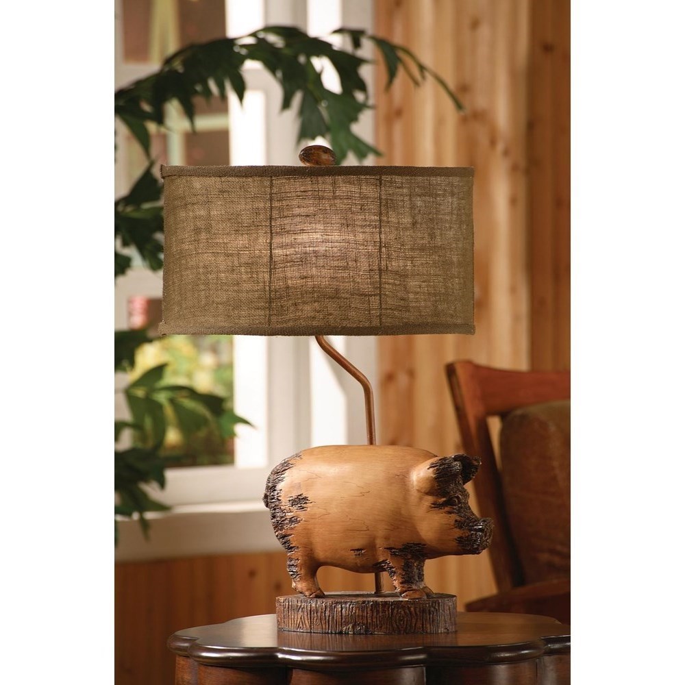Crestview Collection Lighting CVARP358 Lottie Table Lamp Esprit Decor Home Furnishings Table Lamps
