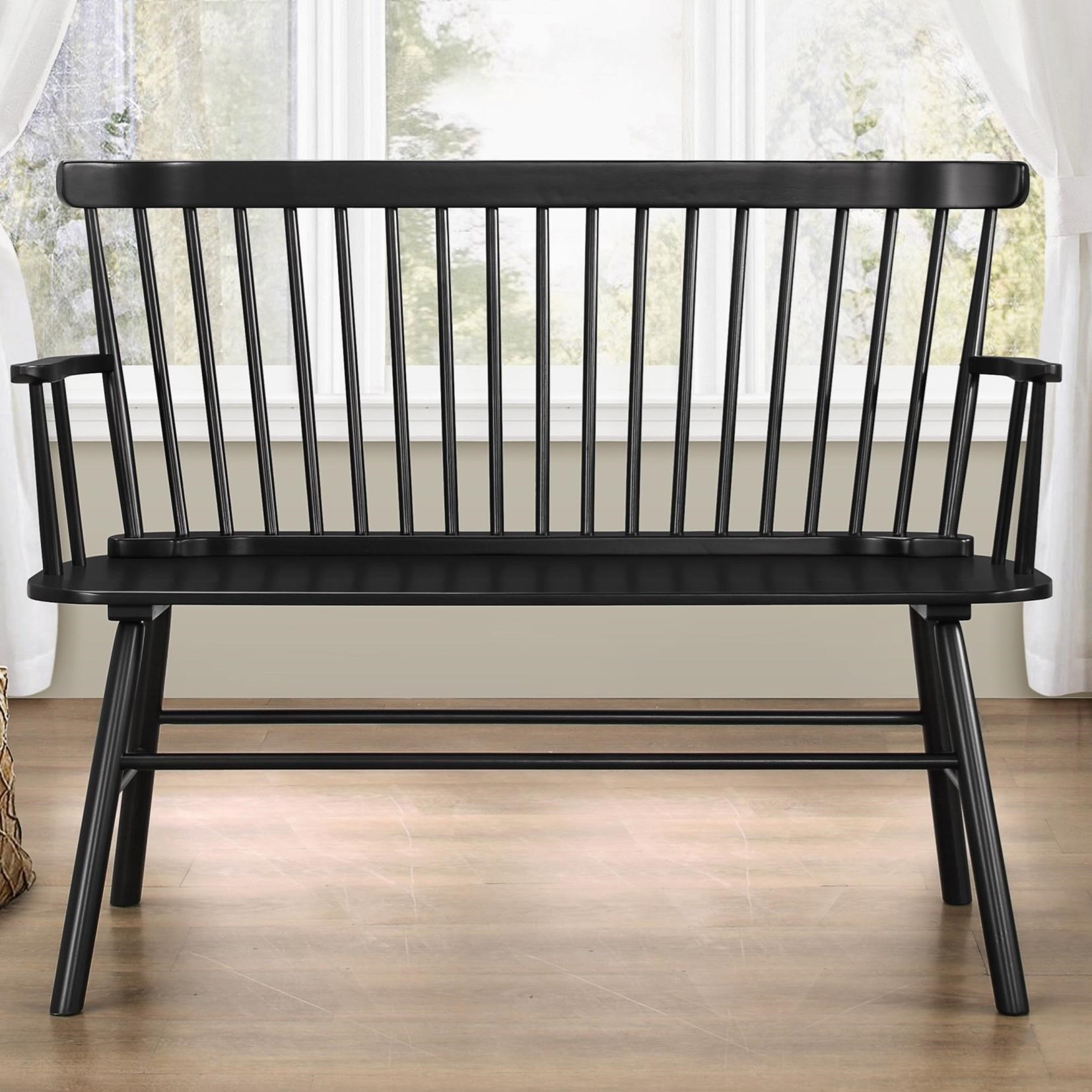 Jerimiah Spindle Back Bench