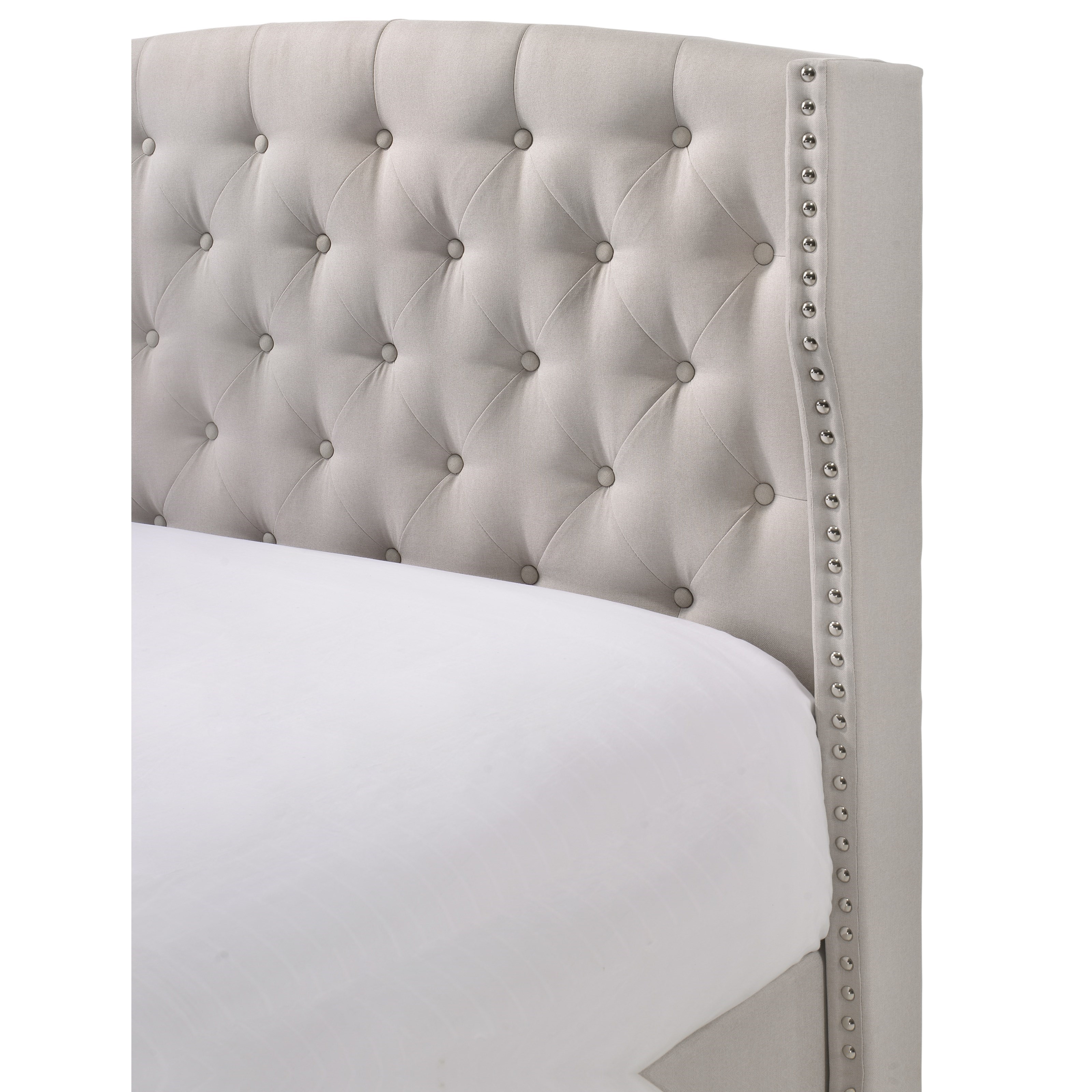 Rosemary king clearance platform gray bed