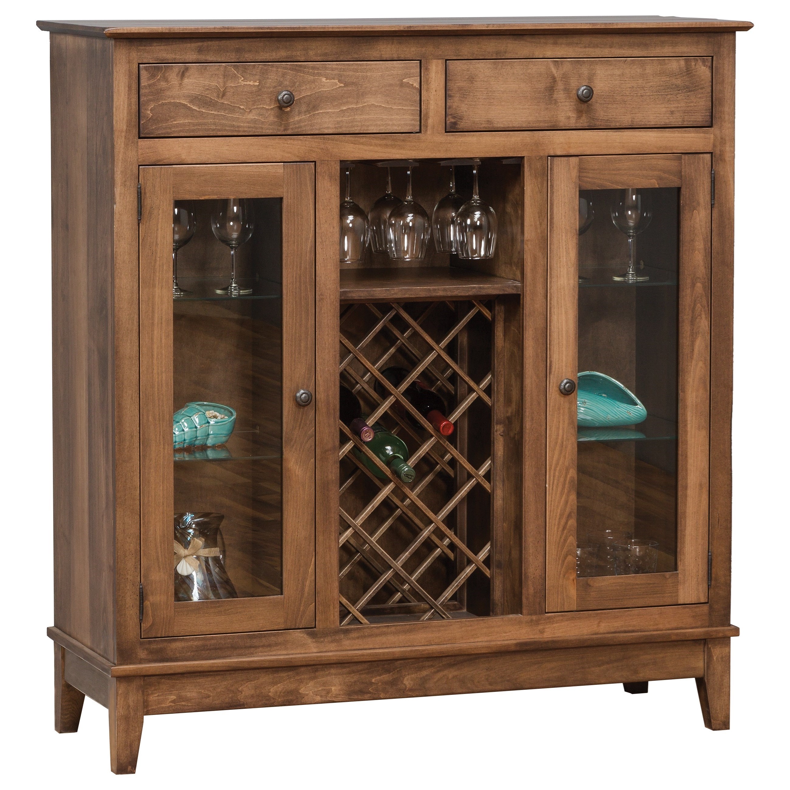 Amish deals liquor cabinet