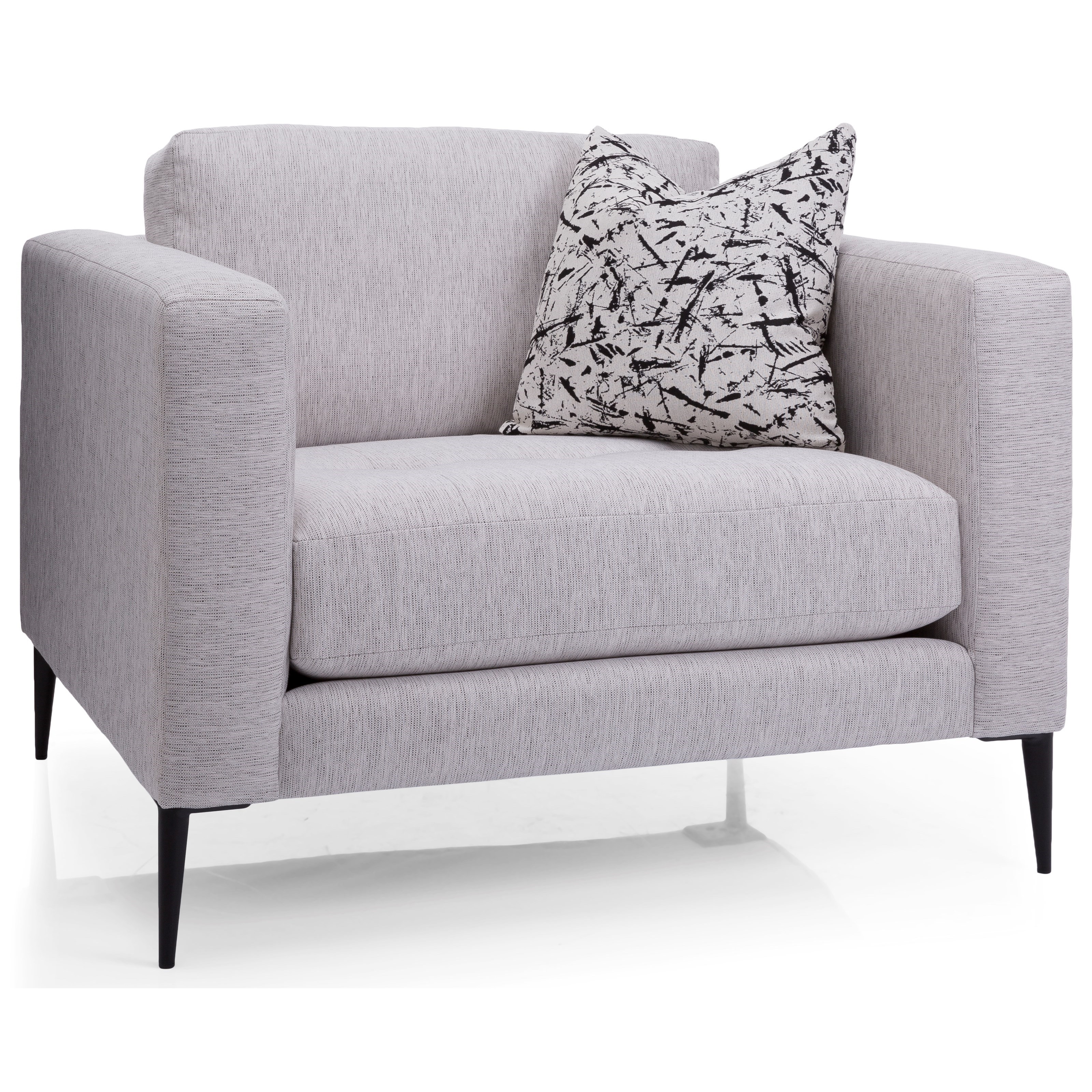 Decor Rest 3795 2795 45 Contemporary Chair and a Half with Track