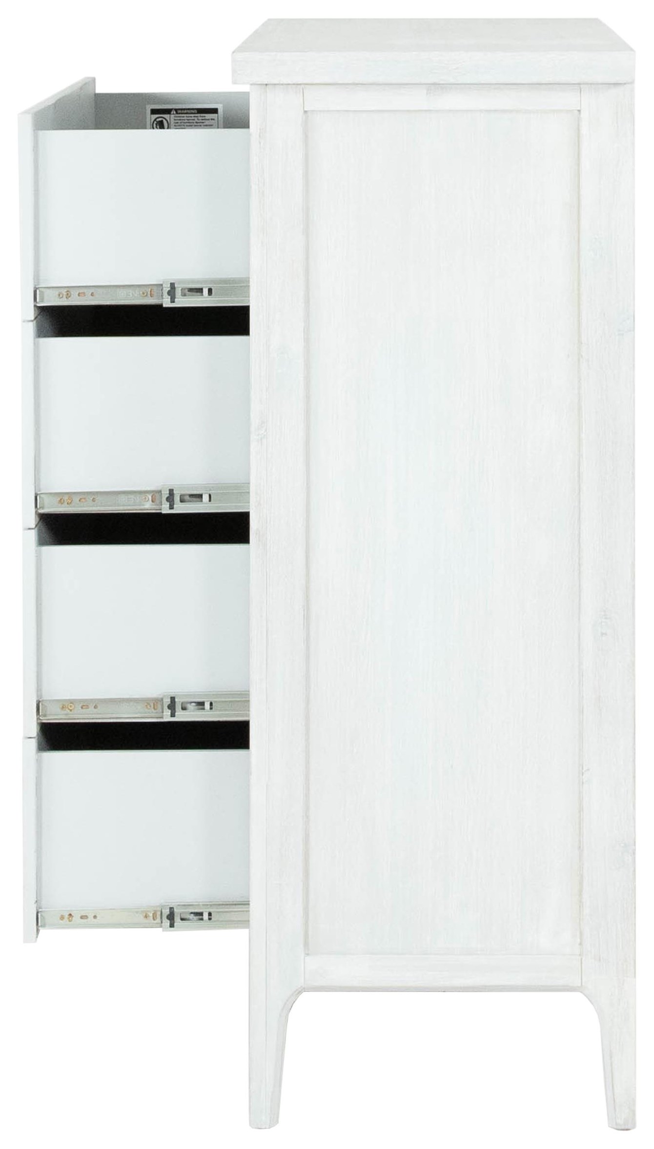 Design Evolution Morgan DE AL2 TB04 WHT ASTM High Chest