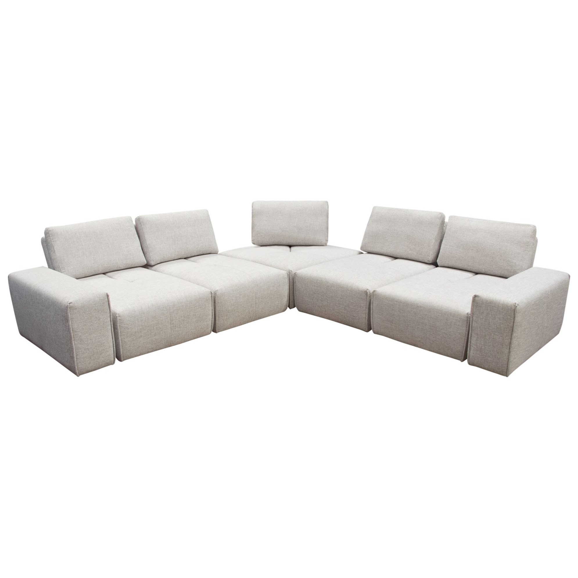 Diamond Sofa Jazz JAZZ4AC1SC2ARLB Modular Sectional