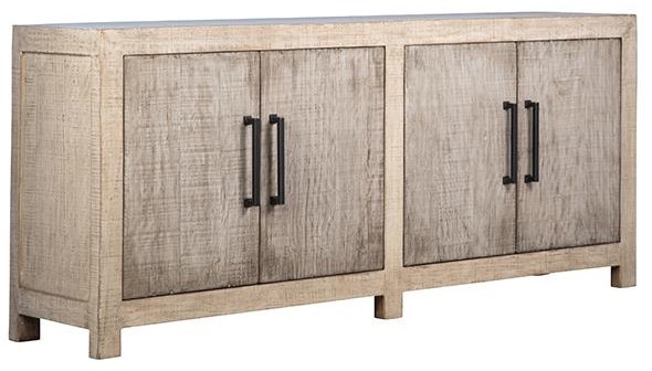 Dovetail Furniture Sideboards Buffets DOV985 Merwin Reclaimed Pine
