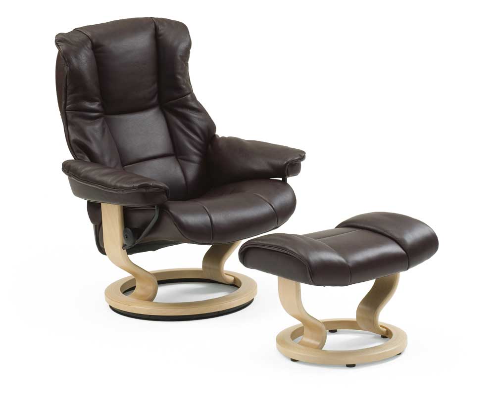 Zero stress mayfair top shop grain leather power recliner