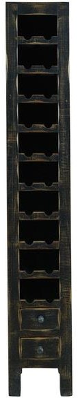 White tall shop wine rack