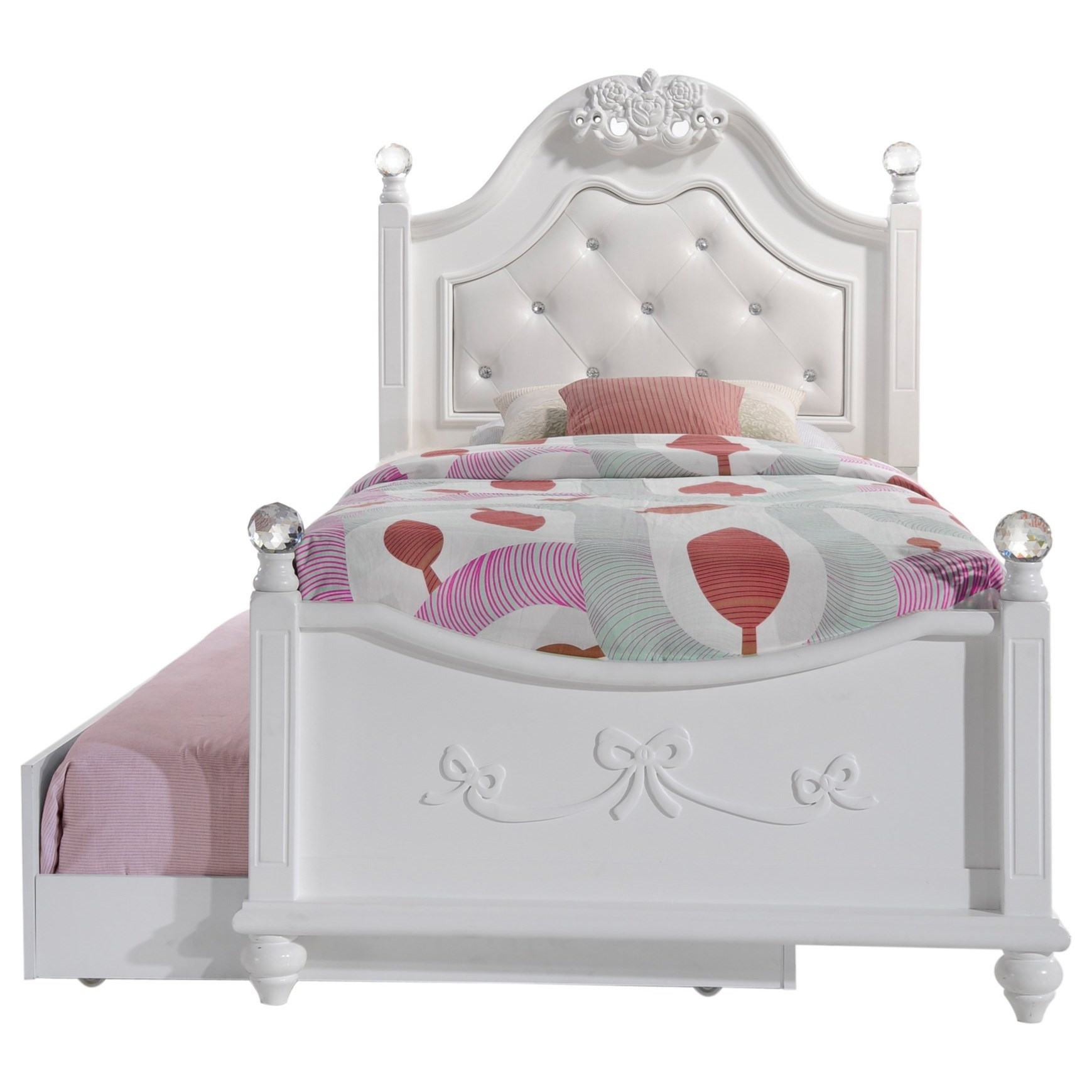 Princess bed with storage discount