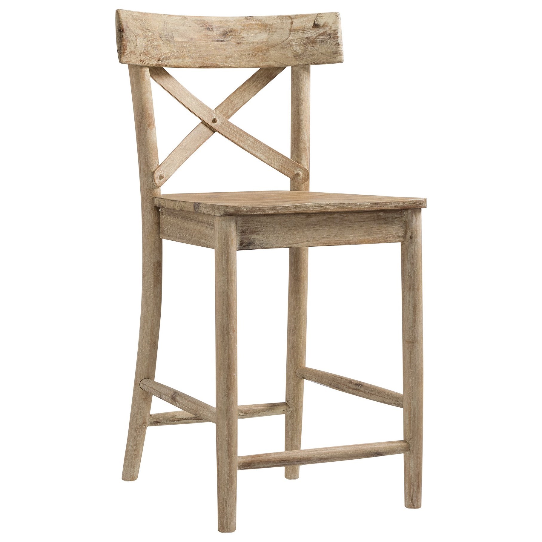 Rustic counter top height stools